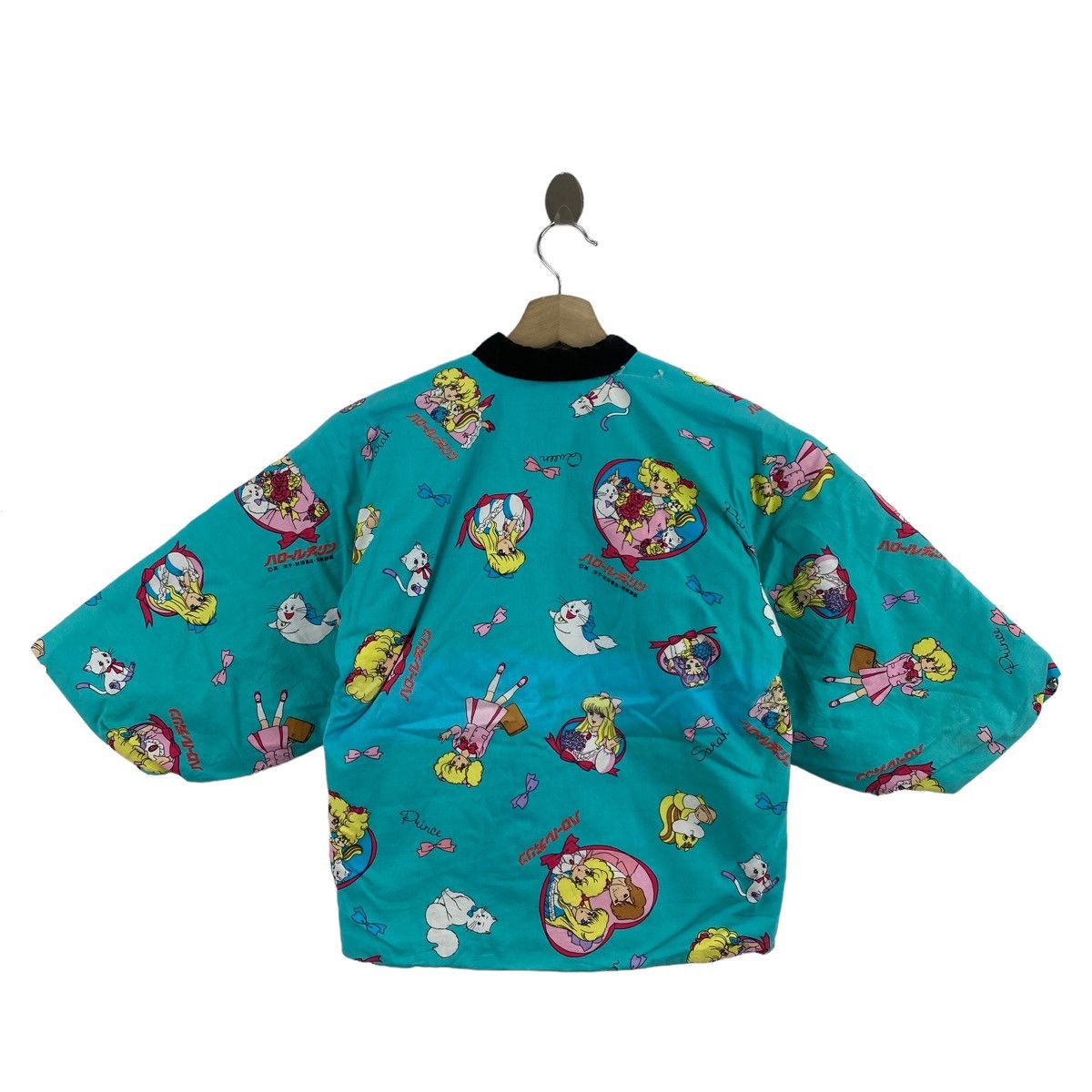 Japanese Brand SAILOR MOON ANIME Overprint Japan Kimono Style Quilted Size S / US 4 / IT 40 - 7 Thumbnail