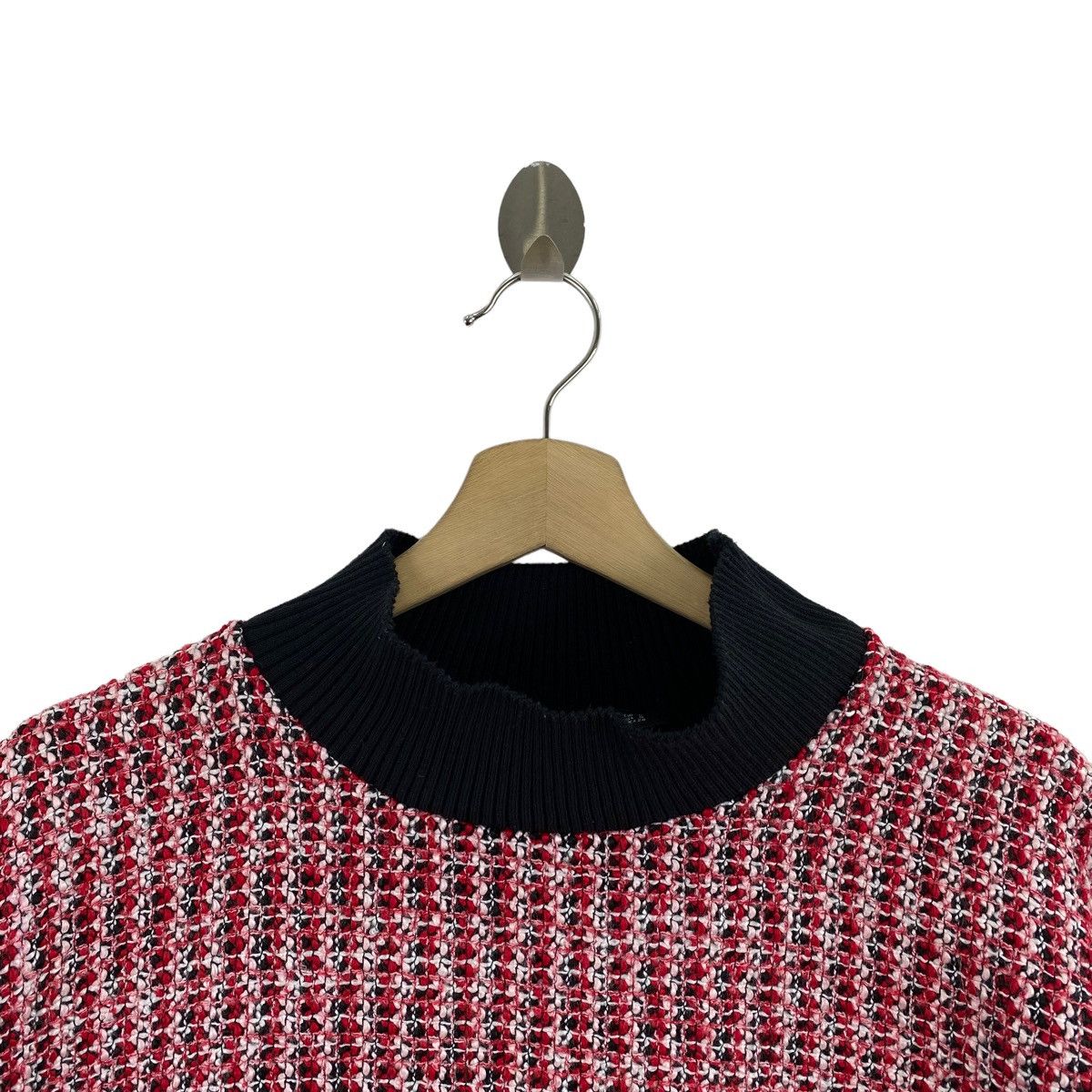 Zara Vintage ZARA WOMEN Check Tartan Knitwear Oversize Sweatshirt Size M / US 6-8 / IT 42-44 - 2 Thumbnail