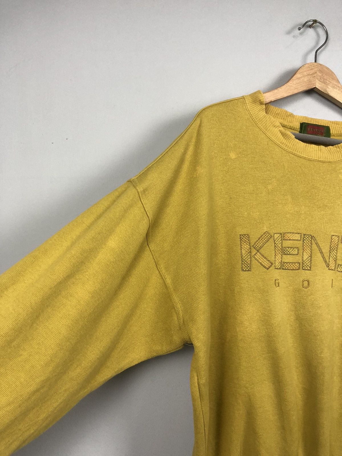 Kenzo × Other × Vintage Vintage Kenzo Golf Sweatshirt Size US L / EU 52-54 / 3 - 3 Thumbnail