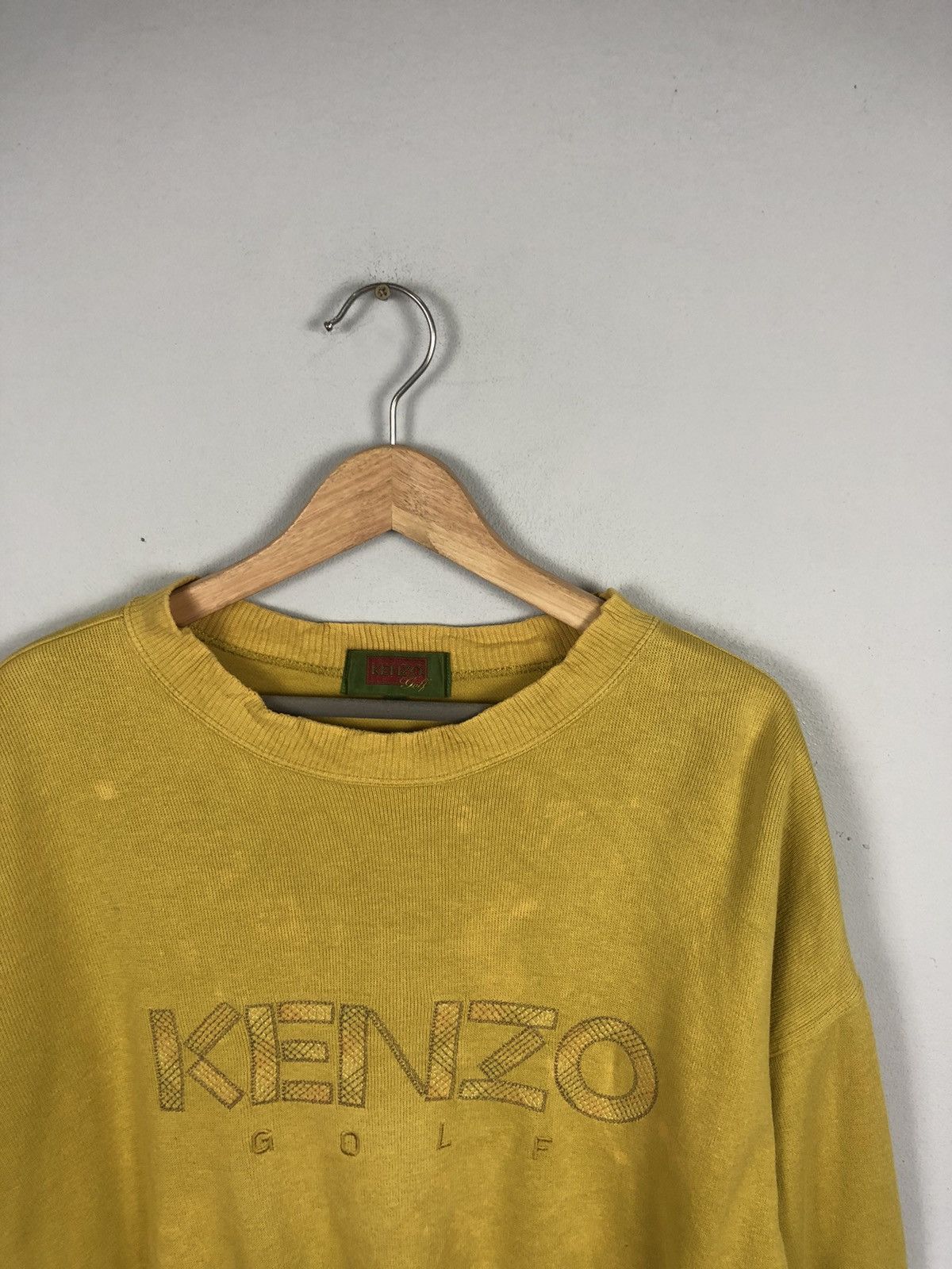 Kenzo × Other × Vintage Vintage Kenzo Golf Sweatshirt Size US L / EU 52-54 / 3 - 2 Thumbnail