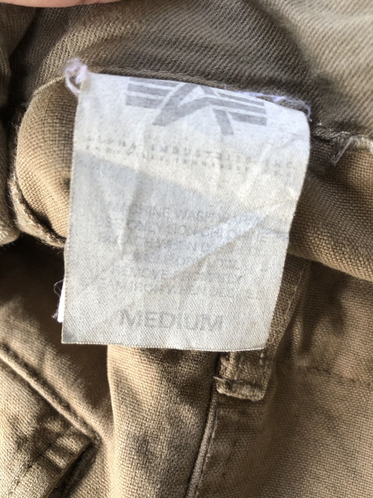 Alpha Industries Rare Alpha Industries Baggy Pants Cargo Pants Tactical Size US 32 / EU 48 - 13 Thumbnail