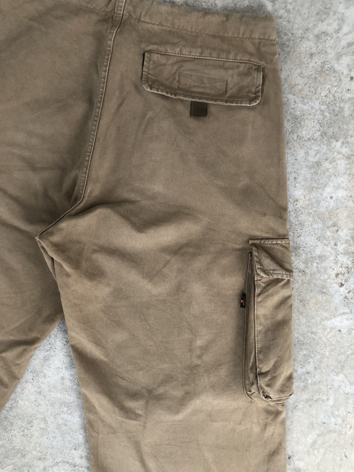 Alpha Industries Rare Alpha Industries Baggy Pants Cargo Pants Tactical Size US 32 / EU 48 - 9 Thumbnail