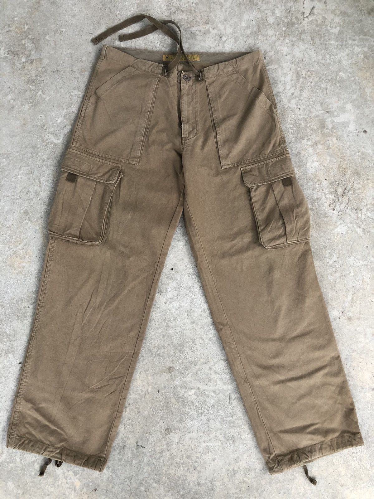 Alpha Industries Rare Alpha Industries Baggy Pants Cargo Pants Tactical Size US 32 / EU 48 - 1 Thumbnail