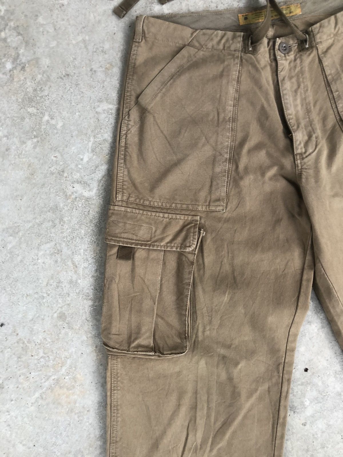Alpha Industries Rare Alpha Industries Baggy Pants Cargo Pants Tactical Size US 32 / EU 48 - 3 Thumbnail