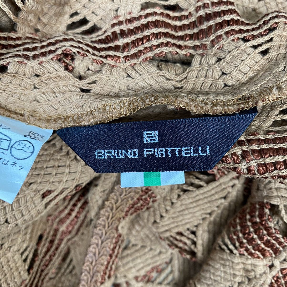 Bruno Piattelli BRUNO PIATTELLI Italian Brand Brown Cardigan Sweatshirt Size S / US 4 / IT 40 - 4 Thumbnail