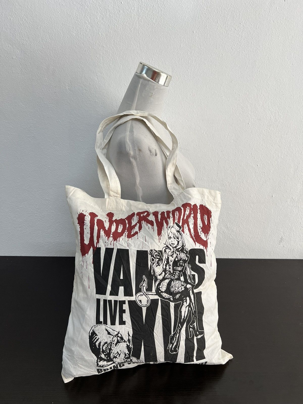 Vintage Underworld Vamps Movie Tote Bag Size ONE SIZE - 2 Thumbnail
