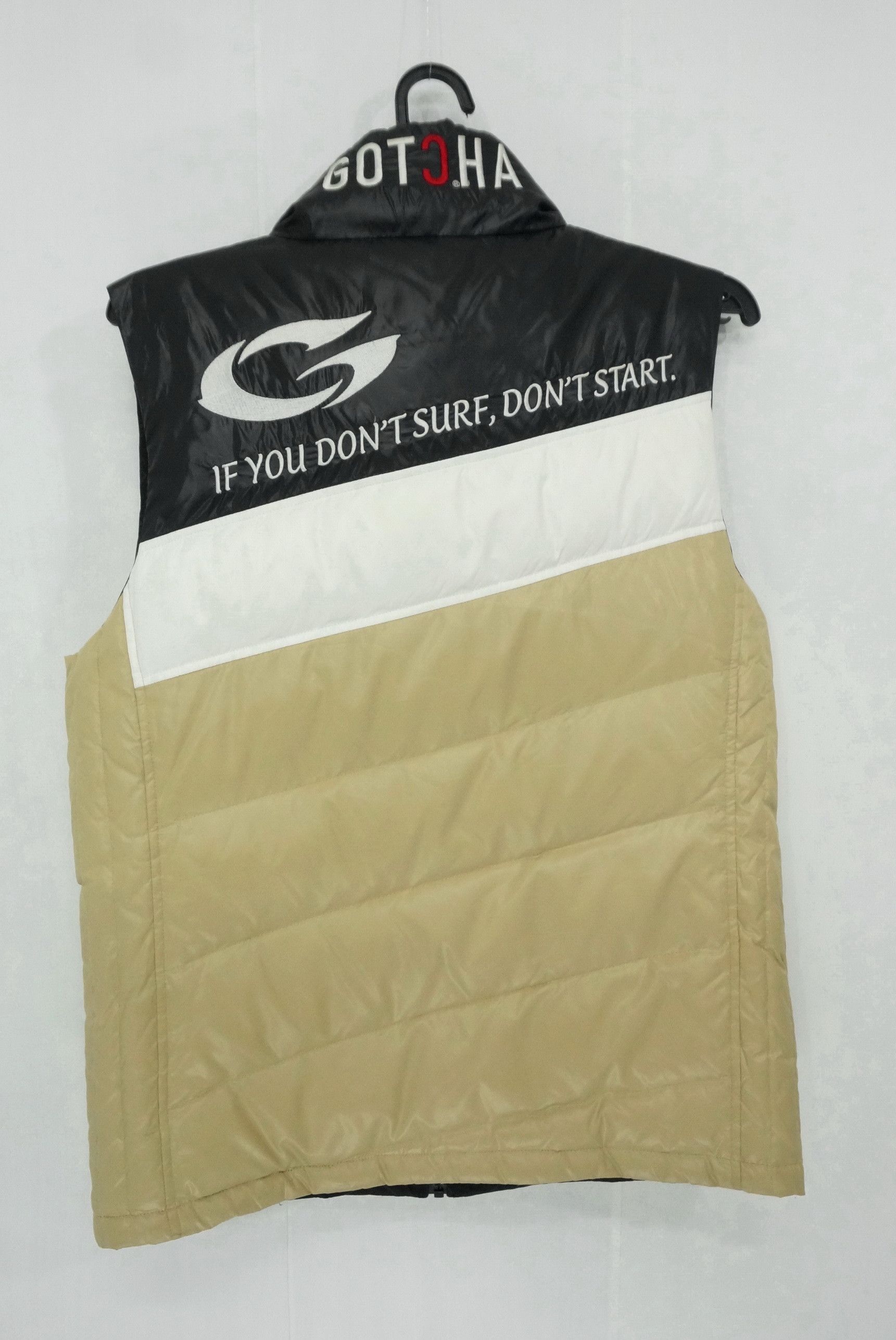 Gotcha Vintage GOTCHA Reversible Puffer Down Vest Jacket Size US M / EU 48-50 / 2 - 2 Thumbnail