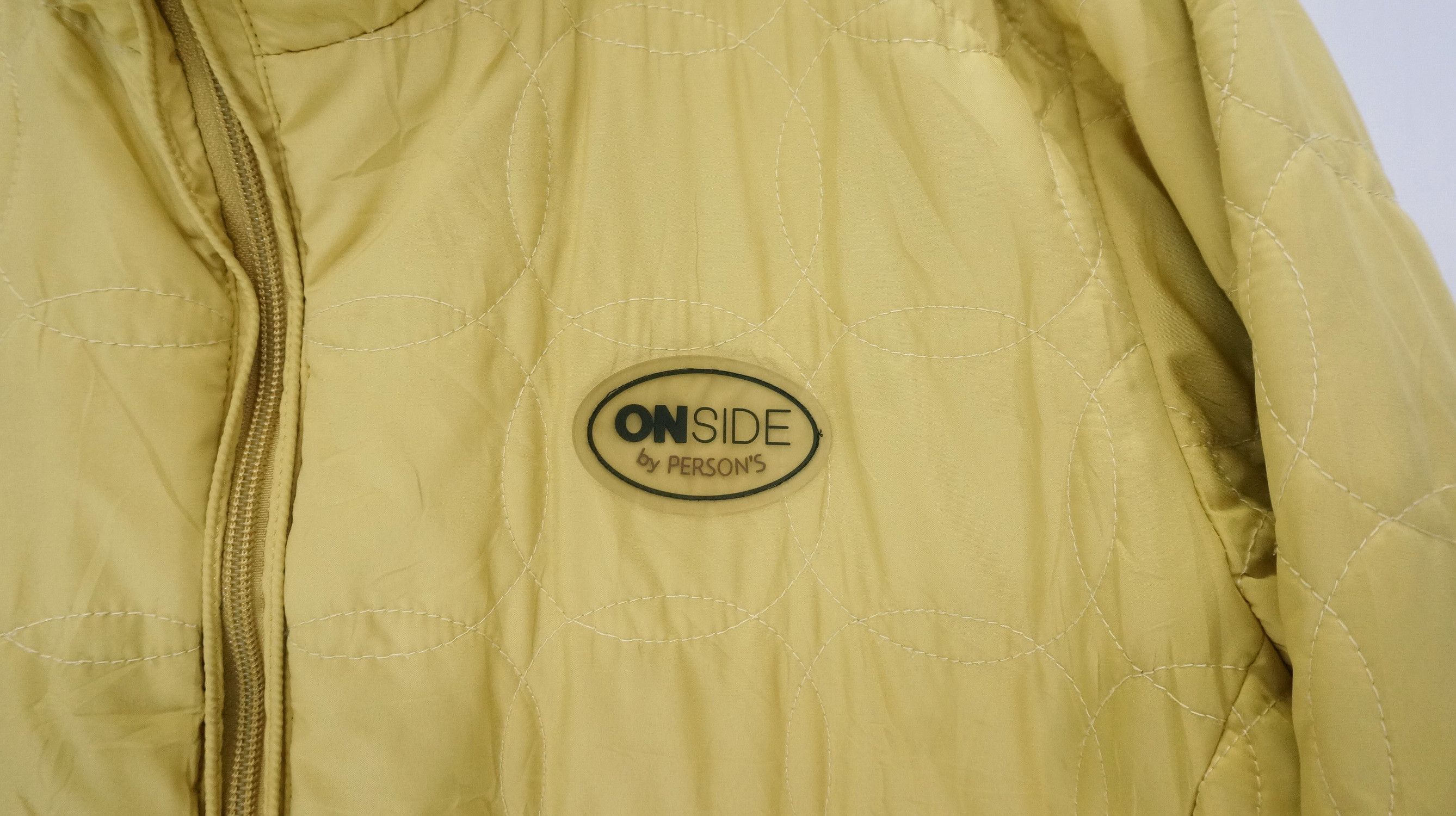 Japanese Brand Vintage Rev ONSIDE PERSON'S Quilted Light Padded Jacket Size US XL / EU 56 / 4 - 11 Thumbnail