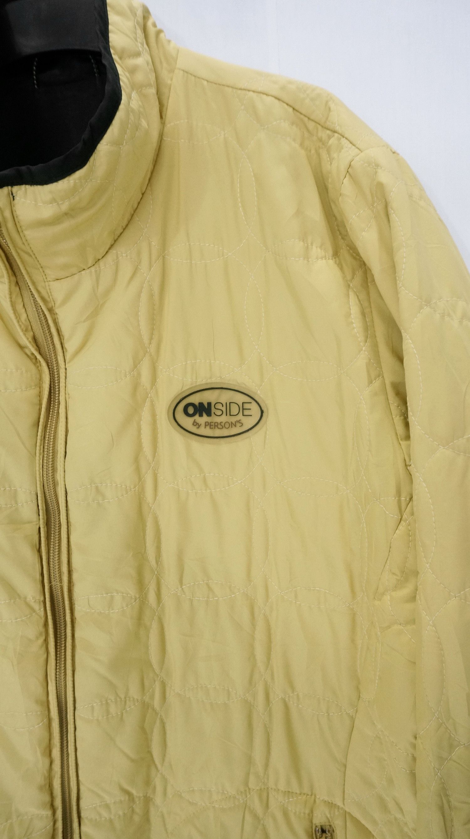Japanese Brand Vintage Rev ONSIDE PERSON'S Quilted Light Padded Jacket Size US XL / EU 56 / 4 - 10 Thumbnail
