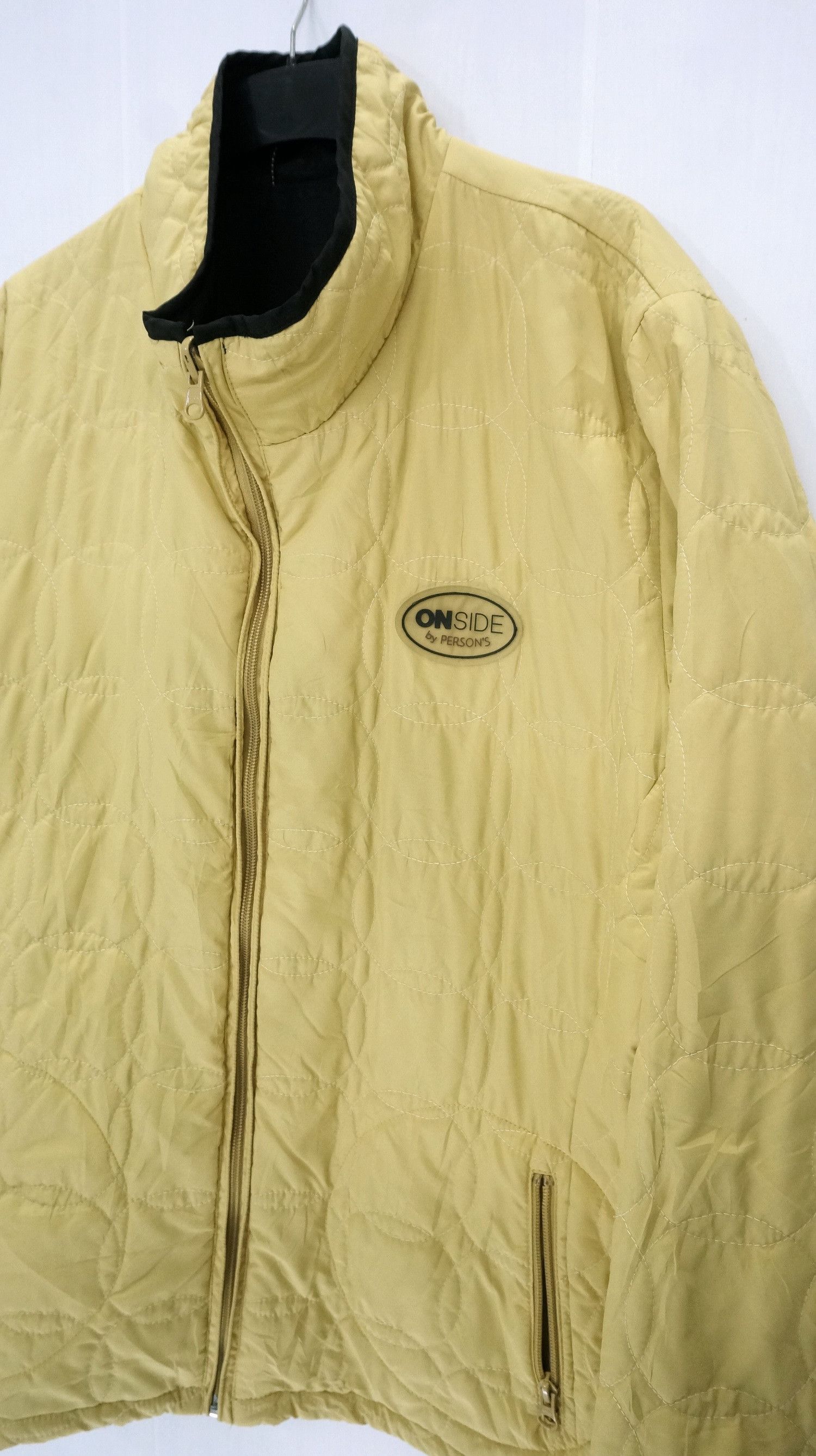 Japanese Brand Vintage Rev ONSIDE PERSON'S Quilted Light Padded Jacket Size US XL / EU 56 / 4 - 4 Thumbnail