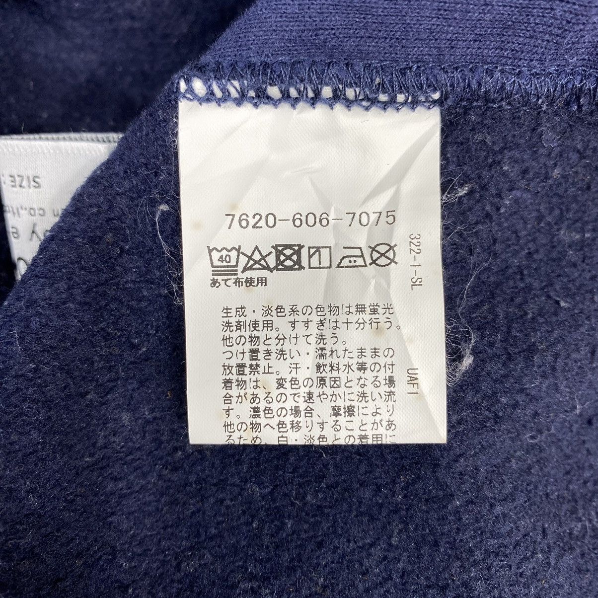 Japanese Brand BERKELEY COEN CO Japan Brand Plain Navy Sweatshirt Size M / US 6-8 / IT 42-44 - 5 Thumbnail