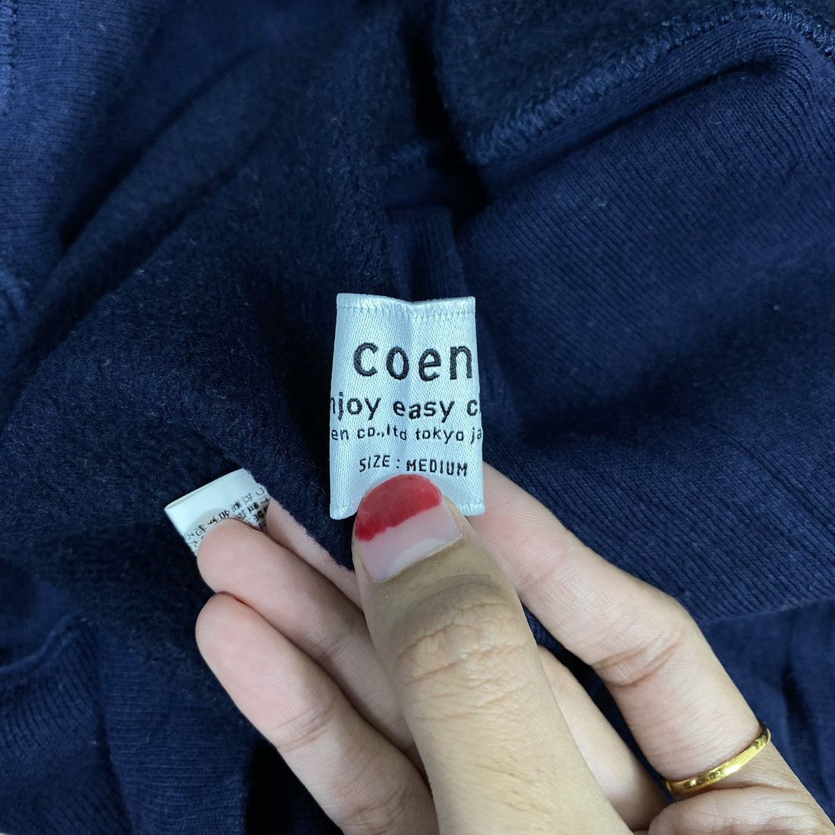 Japanese Brand BERKELEY COEN CO Japan Brand Plain Navy Sweatshirt Size M / US 6-8 / IT 42-44 - 4 Thumbnail