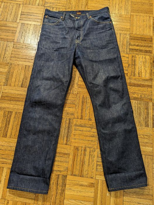 lee selvedge jeans