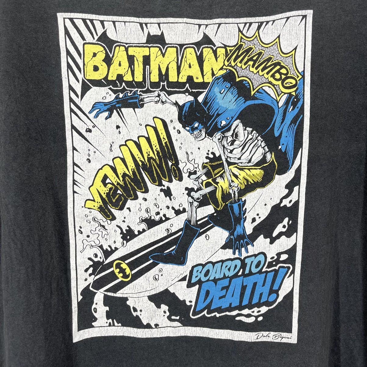 DC Comics MAMBO x DC COMICS Batman Surfboard T Shirt #1120/AN Size US XL / EU 56 / 4 - 3 Thumbnail