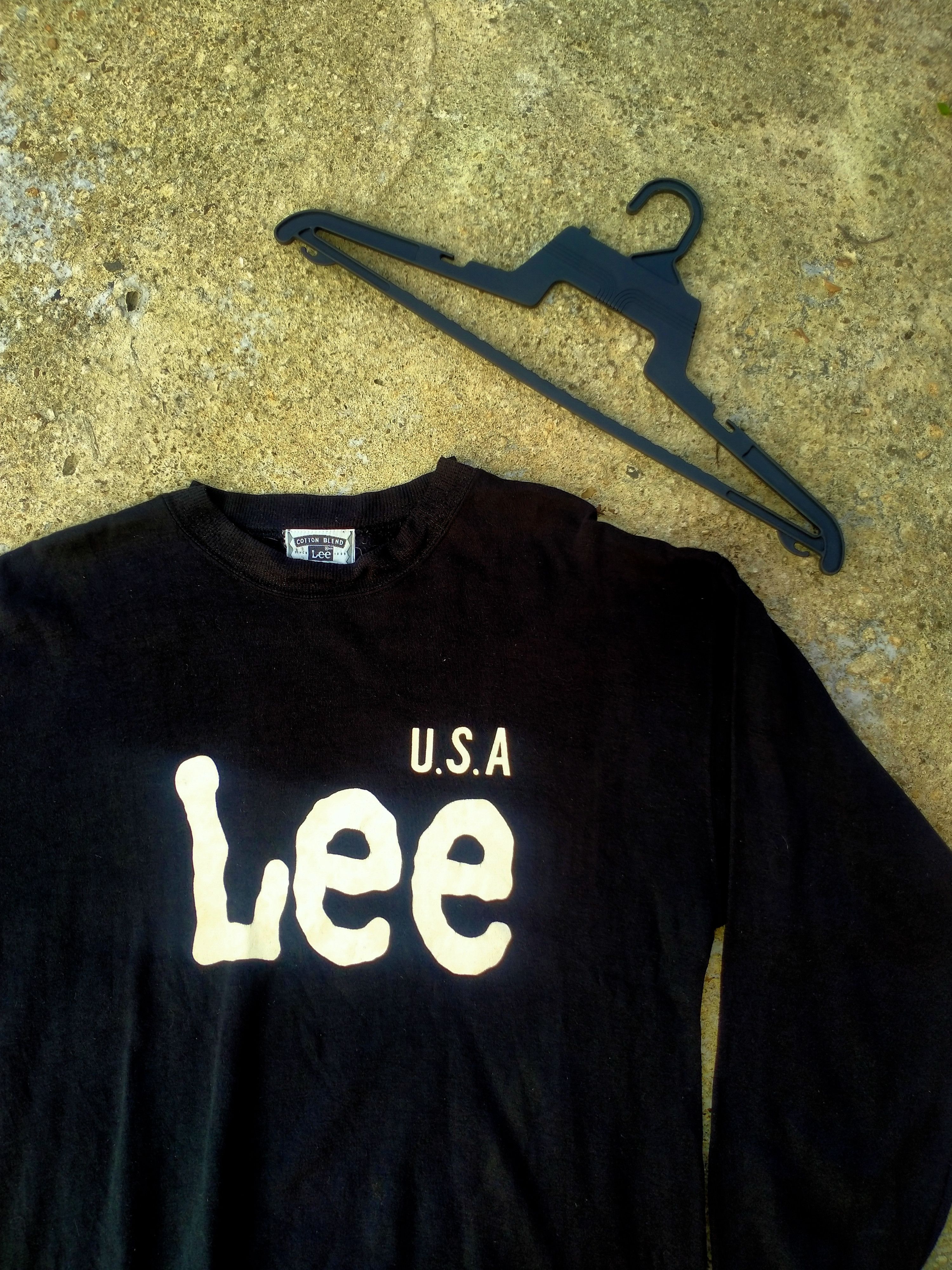 Lee LEE BIG LOGO BLACK SWEATSHIRT SIZE M Size US M / EU 48-50 / 2 - 2 Thumbnail