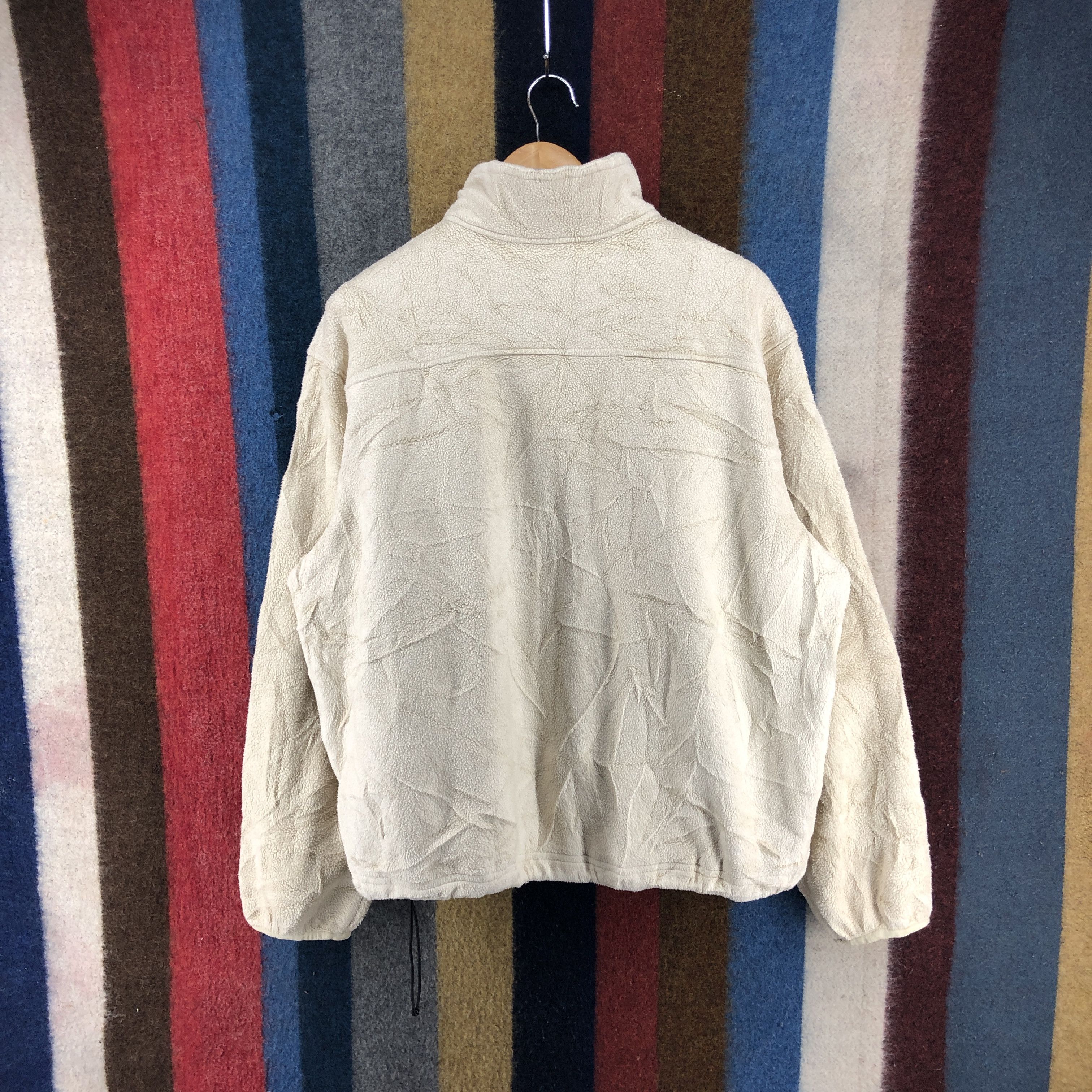 L.L. Bean Vintage L.L BEAN Beige Zipper Fleece #043/C Size US XL / EU 56 / 4 - 6 Thumbnail