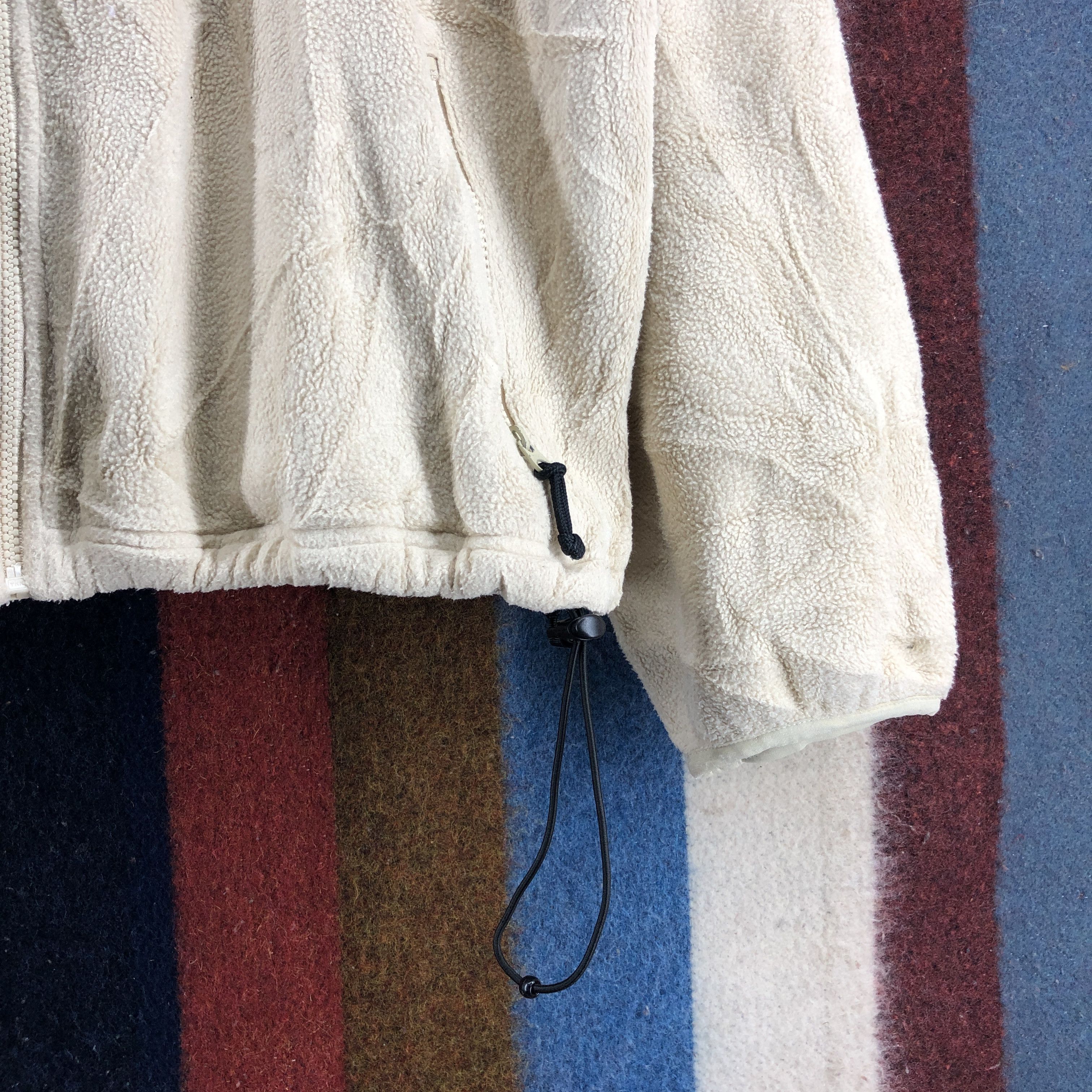 L.L. Bean Vintage L.L BEAN Beige Zipper Fleece #043/C Size US XL / EU 56 / 4 - 3 Thumbnail