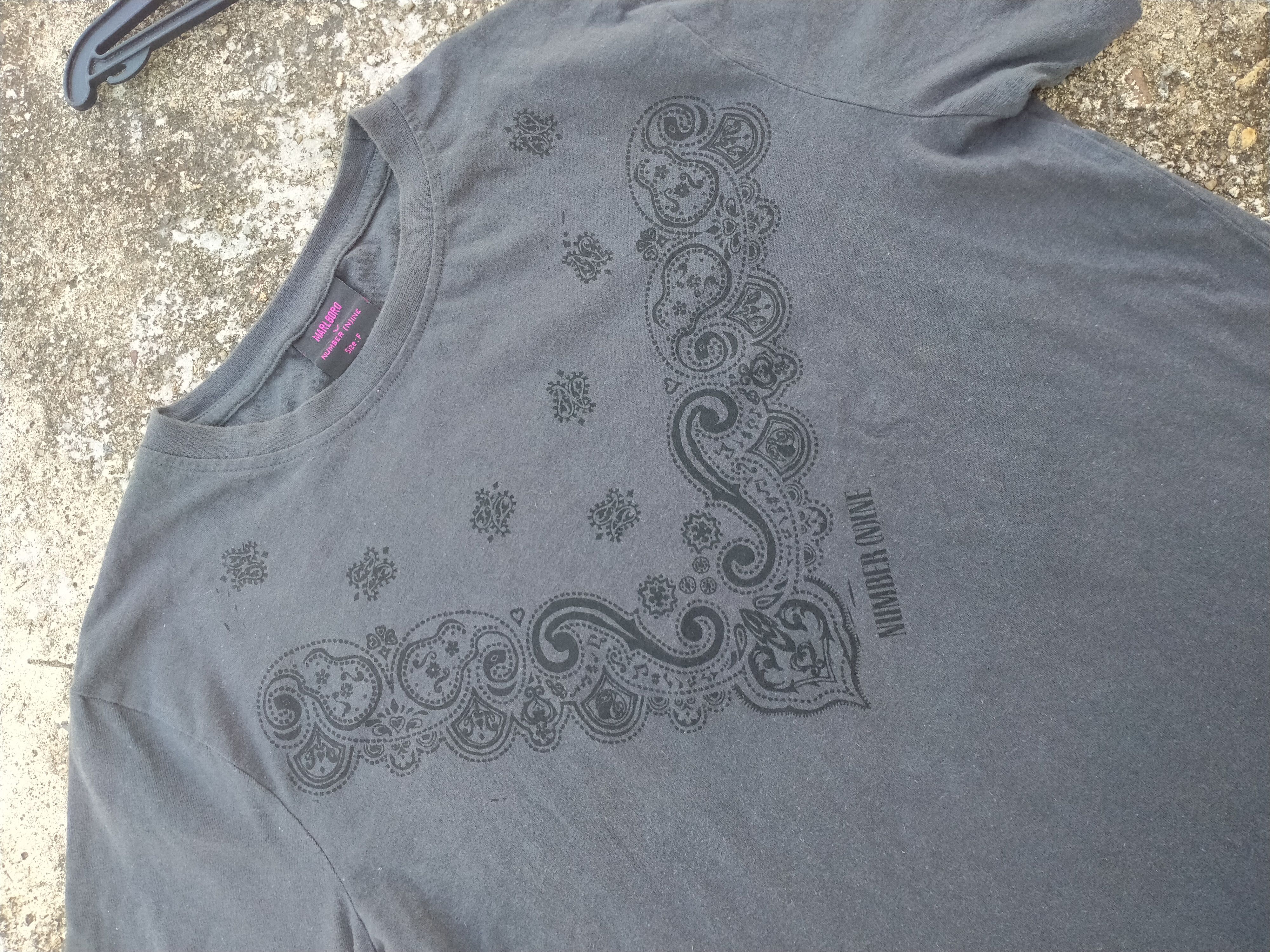 Number (N)ine NUMBER (N)INE X MARLBORO T-SHIRT Size US M / EU 48-50 / 2 - 4 Thumbnail