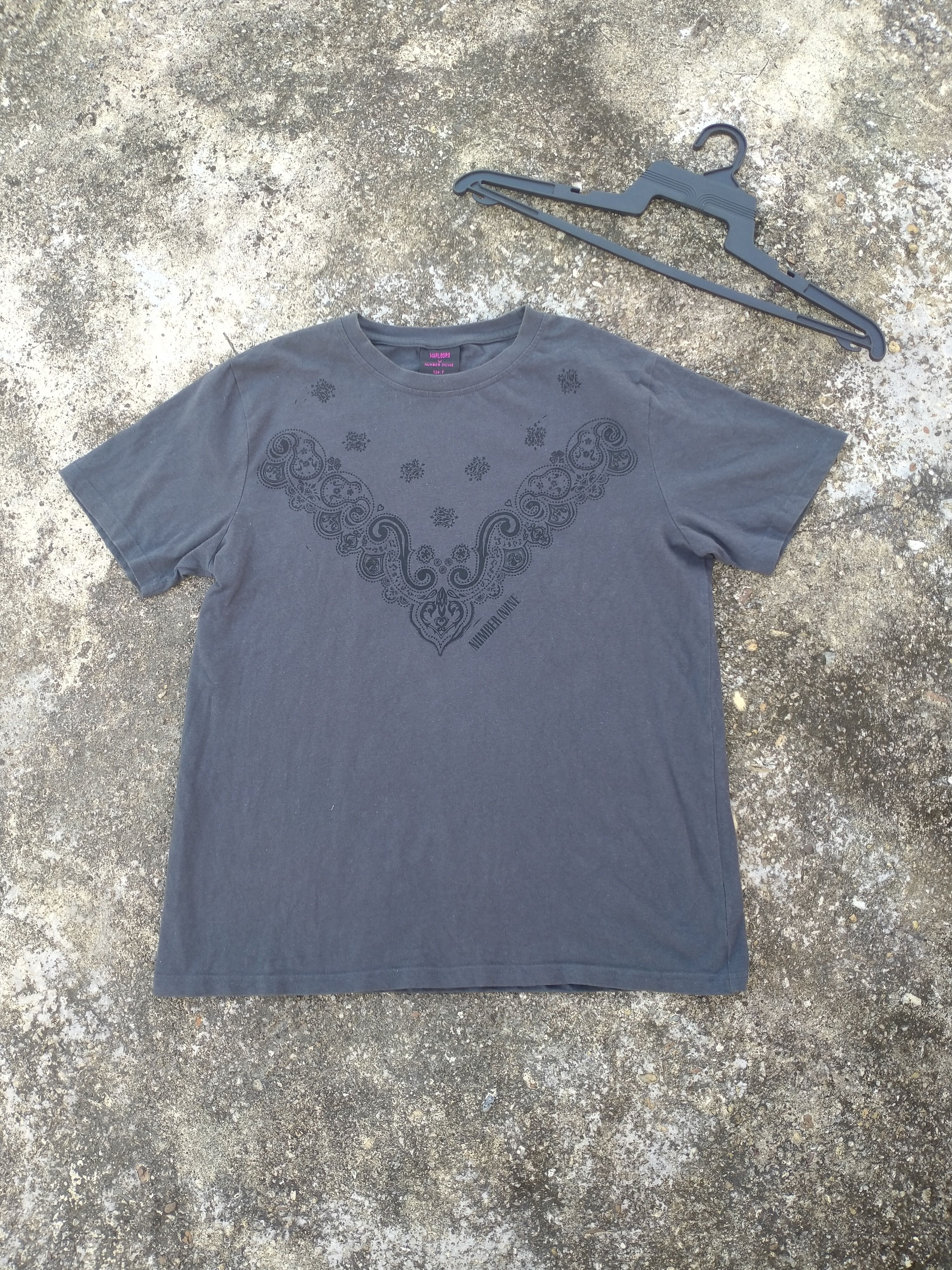 Number (N)ine NUMBER (N)INE X MARLBORO T-SHIRT Size US M / EU 48-50 / 2 - 1 Thumbnail