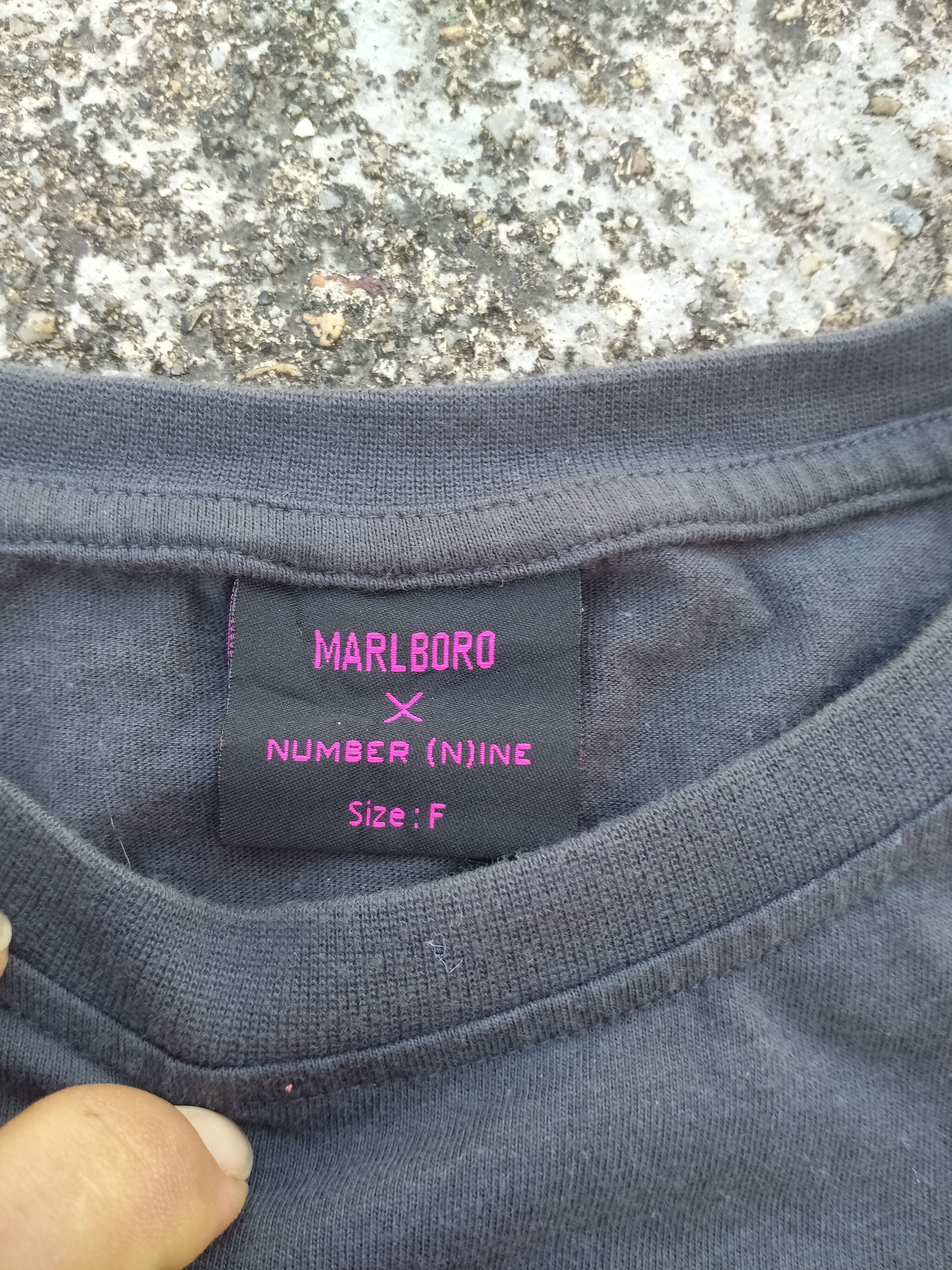 Number (N)ine NUMBER (N)INE X MARLBORO T-SHIRT Size US M / EU 48-50 / 2 - 3 Thumbnail