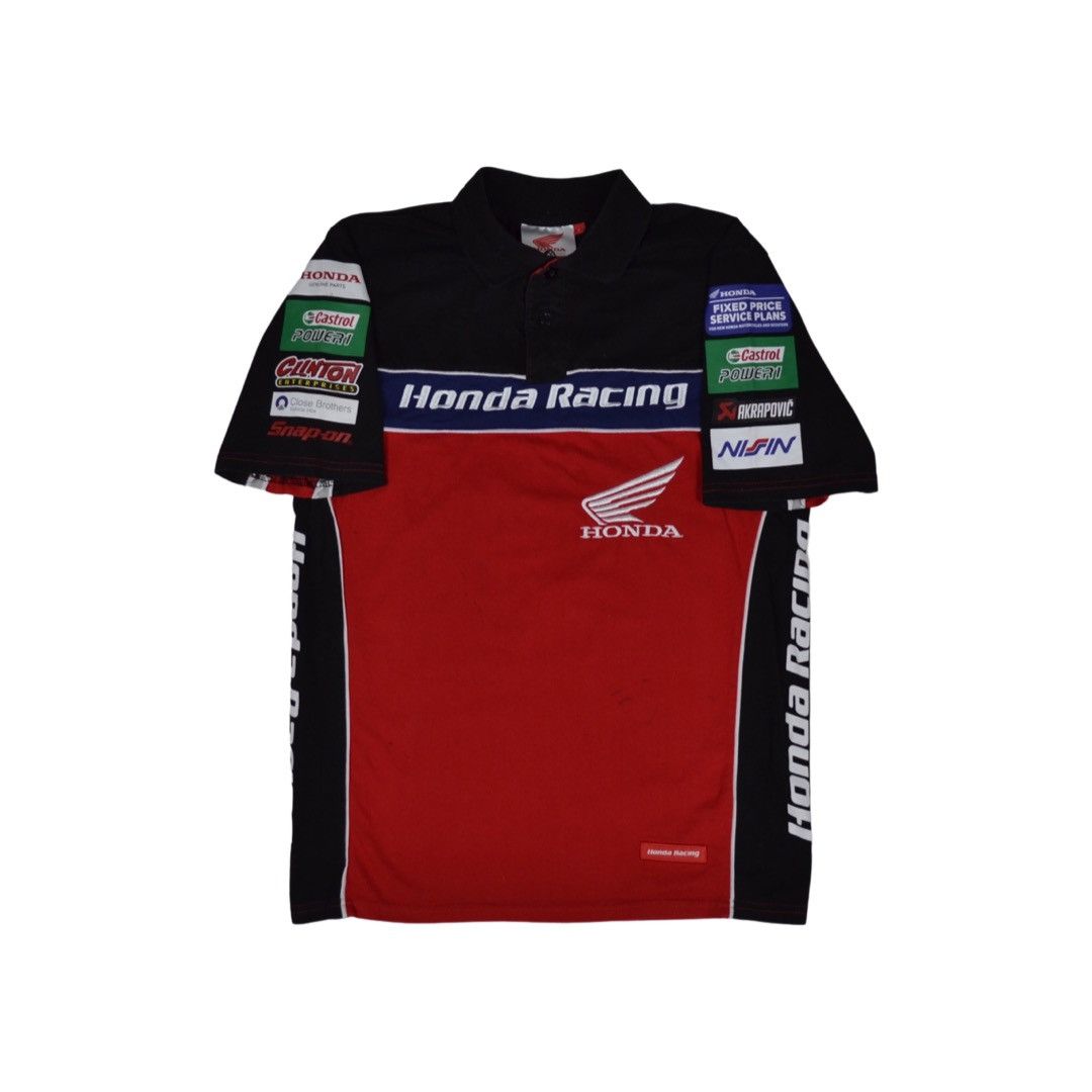 Honda Vintage Honda Racing Polo Shirt Size US S / EU 44-46 / 1 - 1 Thumbnail