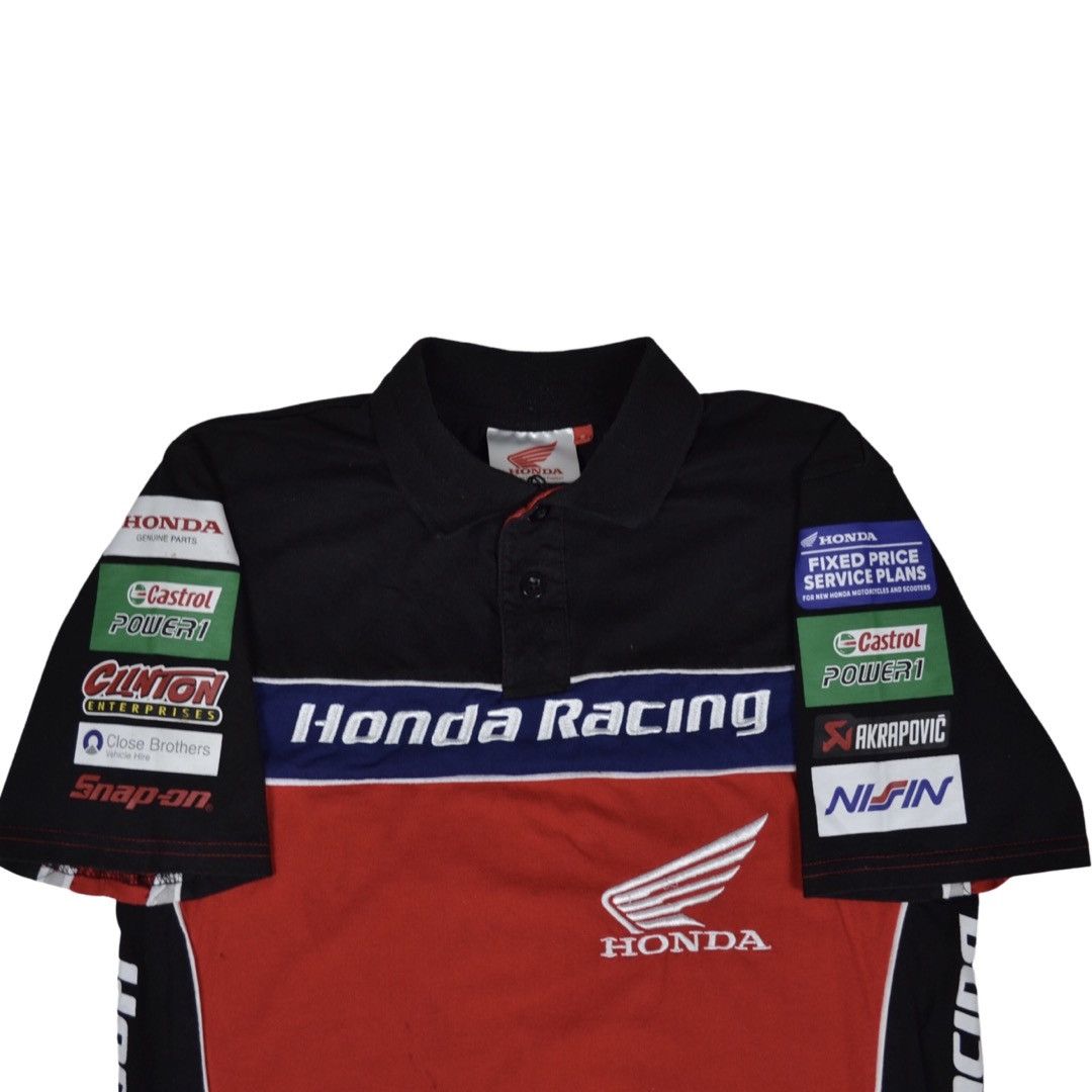 Honda Vintage Honda Racing Polo Shirt Size US S / EU 44-46 / 1 - 2 Thumbnail