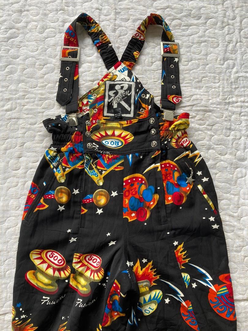 Japanese Brand Fullprint Ski Jumpersuit By Fushion Size US 30 / EU 46 - 4 Thumbnail