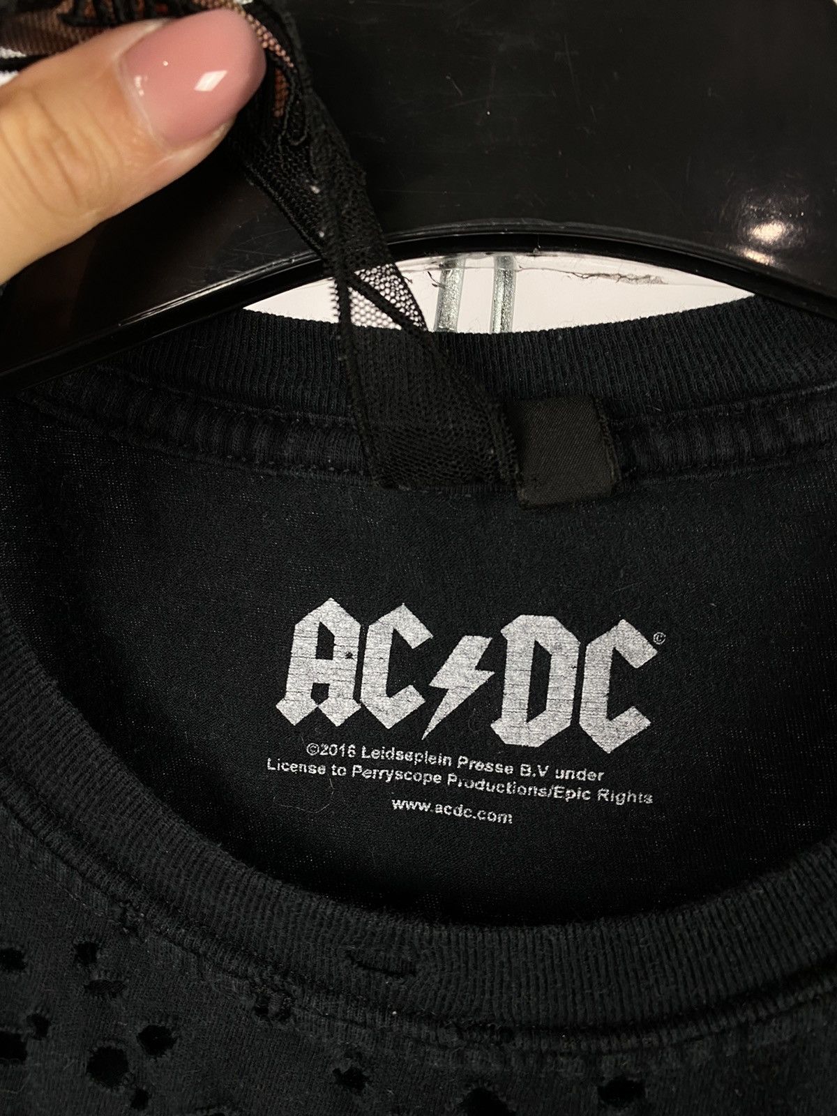 AC/DC × Band Tees Ac/Dc T-shirts big logo band tee rock tee metal tour size M Size US M / EU 48-50 / 2 - 3 Thumbnail
