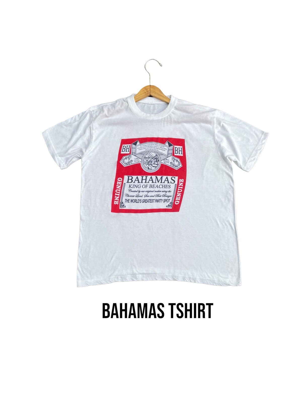Vintage Vintage Bahamas Tshirt Size US L / EU 52-54 / 3 - 4 Thumbnail