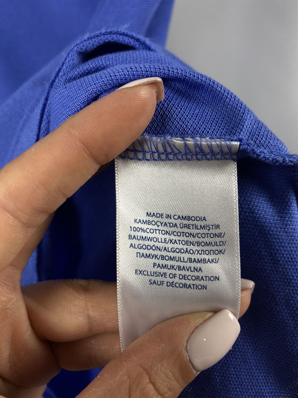 Polo Ralph Lauren Polo Ralph Lauren T-shirts polo blue streetwear size S Size US S / EU 44-46 / 1 - 5 Thumbnail