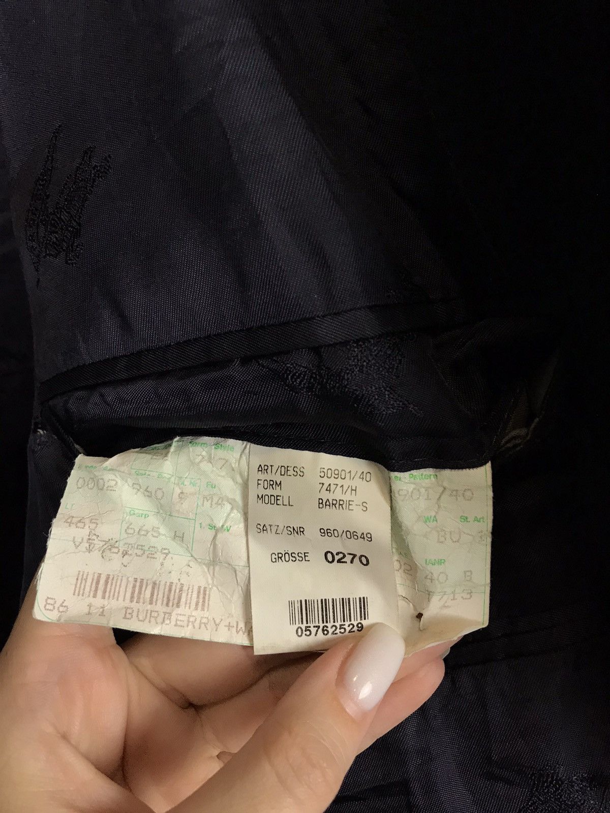 Burberry Burberry London vintage luxury blazer Size 52R - 9 Thumbnail