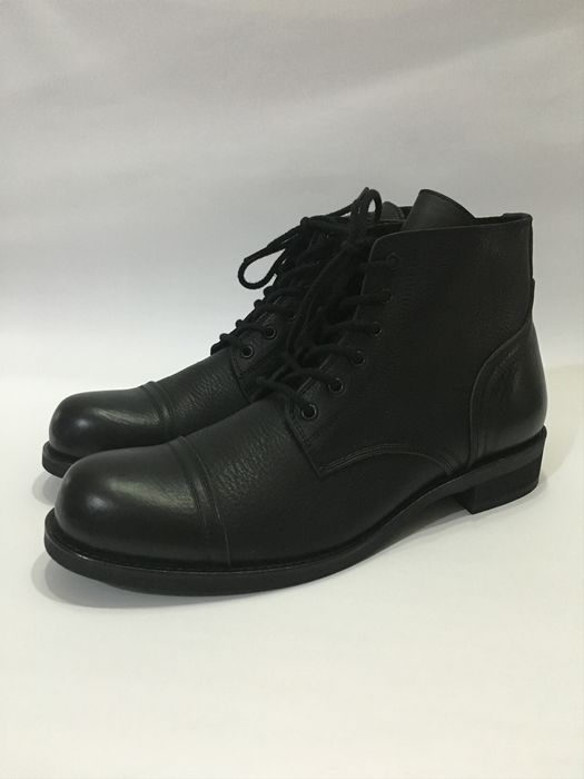 Yohji Yamamoto [New] Combat Boots | Grailed