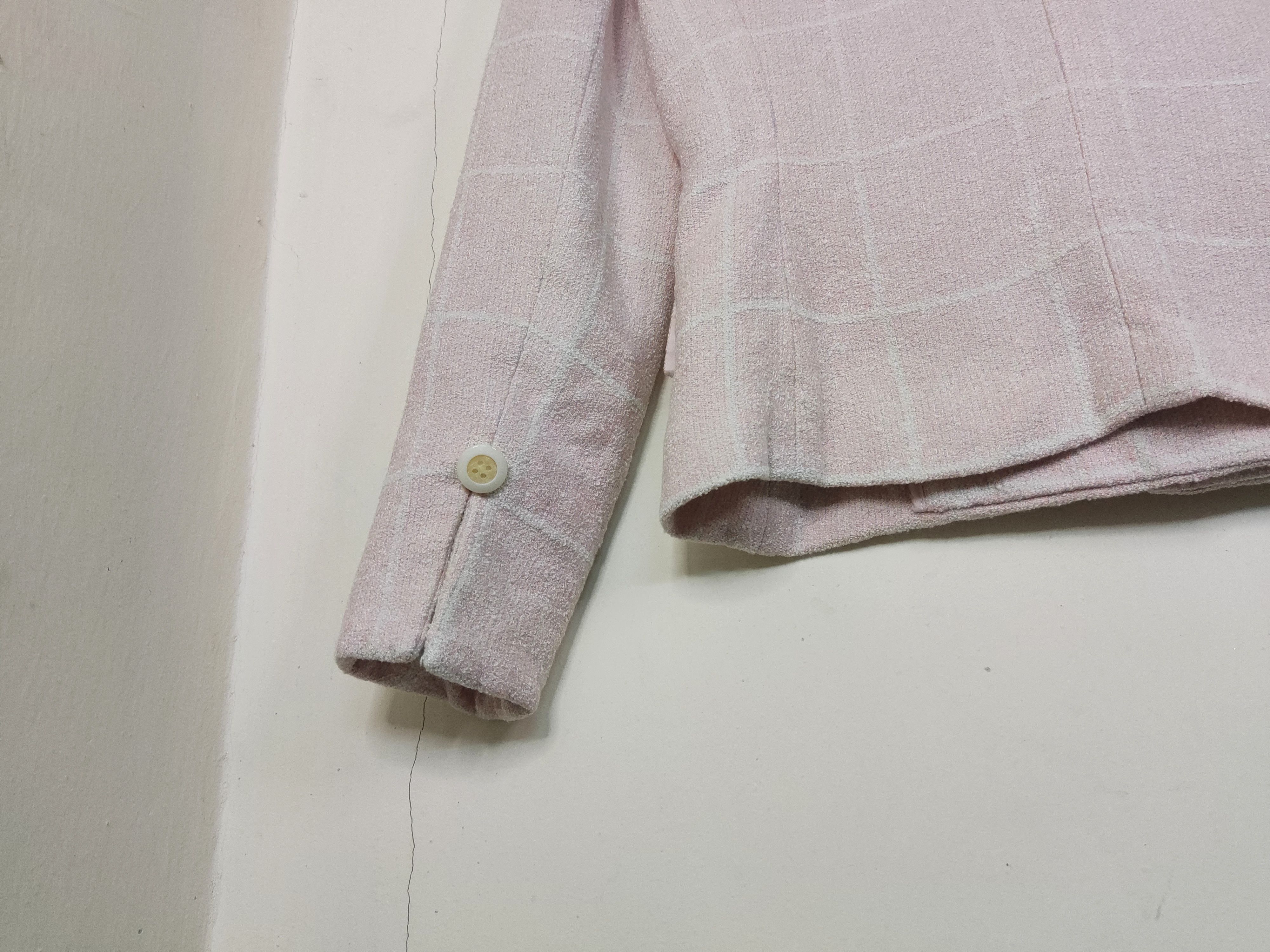 Christian Dior Monsieur Vintage 80s Christian Dior women's suit top Size S / US 4 / IT 40 - 7 Thumbnail