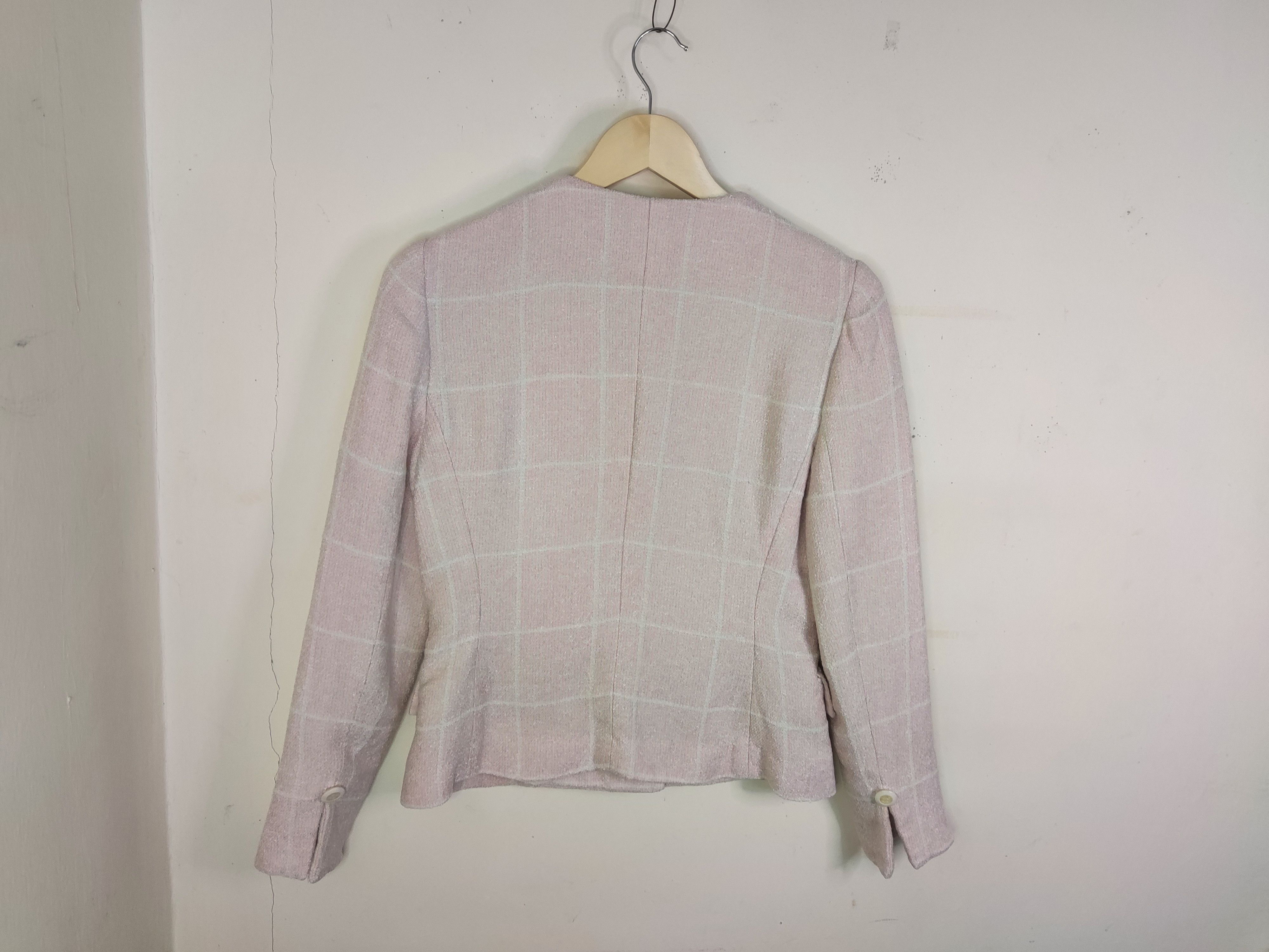 Christian Dior Monsieur Vintage 80s Christian Dior women's suit top Size S / US 4 / IT 40 - 3 Thumbnail
