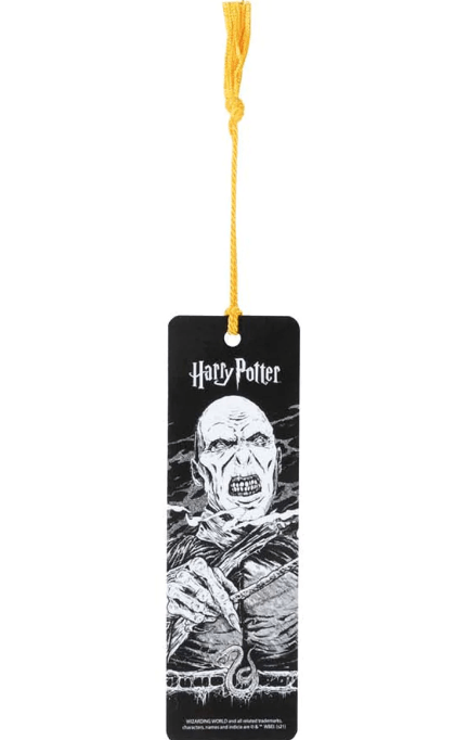 The Hundreds Harry Potter Voldemort (He Who Must Not Be Named) Bookmark Size ONE SIZE - 4 Thumbnail