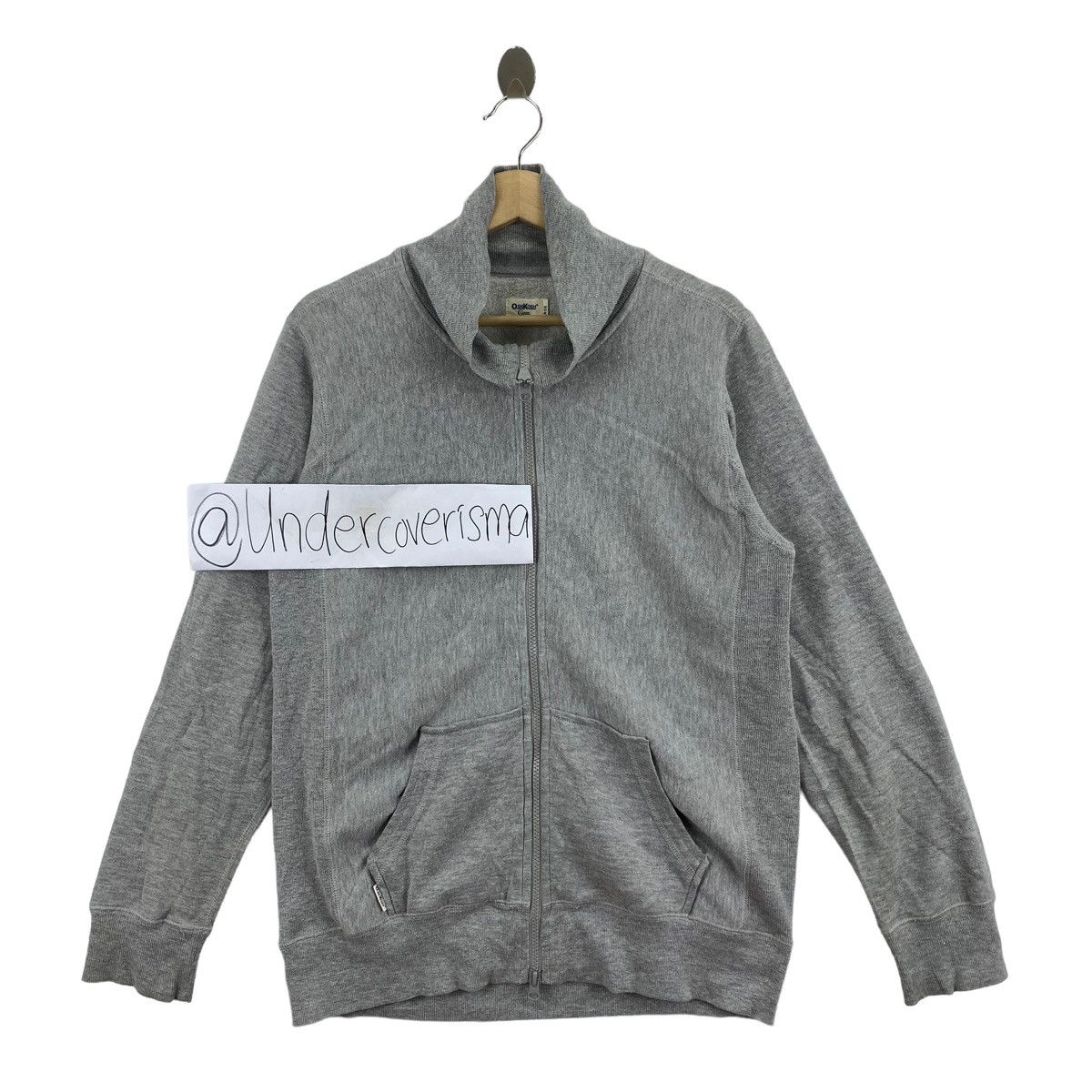 Oshkosh × Vintage Vintage OSH KOSH Classic Turtleneck Grey Sweater Size US L / EU 52-54 / 3 - 1 Thumbnail