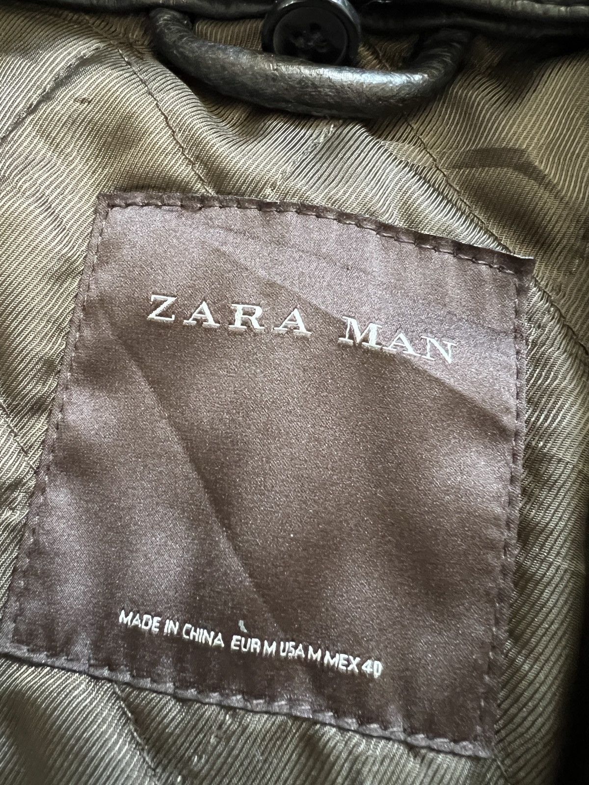 Other Steals 🖤 Zara Man Faux Fur Black Bomber Leather Jacket Size US M / EU 48-50 / 2 - 16 Thumbnail