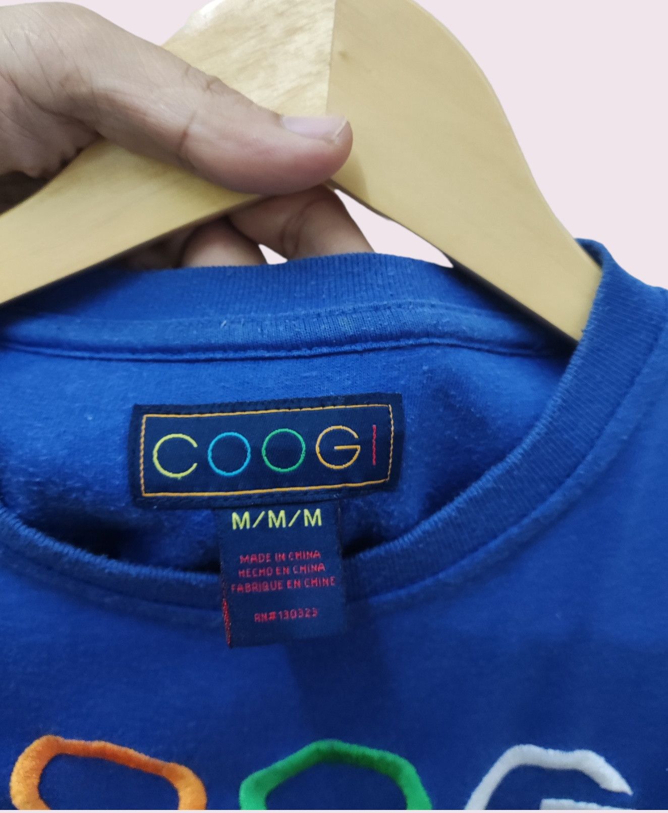 Coogi Vintage Y2K Coogi spellout embroidered tee Size US S / EU 44-46 / 1 - 7 Thumbnail