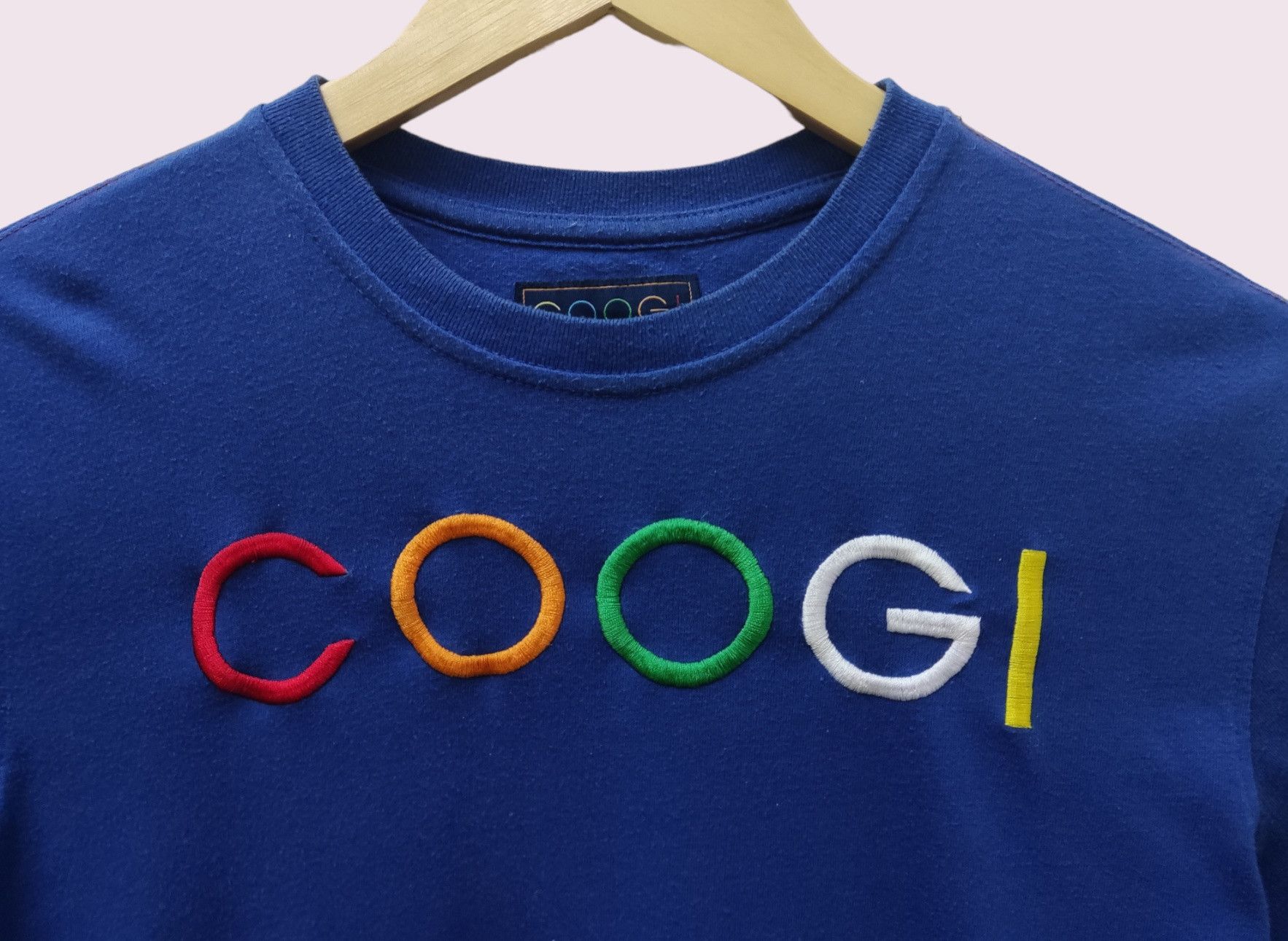 Coogi Vintage Y2K Coogi spellout embroidered tee Size US S / EU 44-46 / 1 - 3 Thumbnail