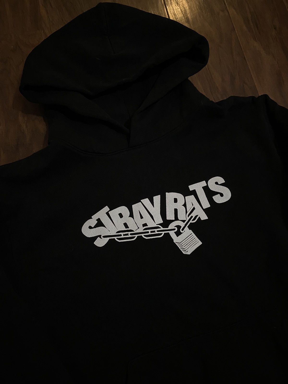 Stray Rats Black Lock outlet Hoodie