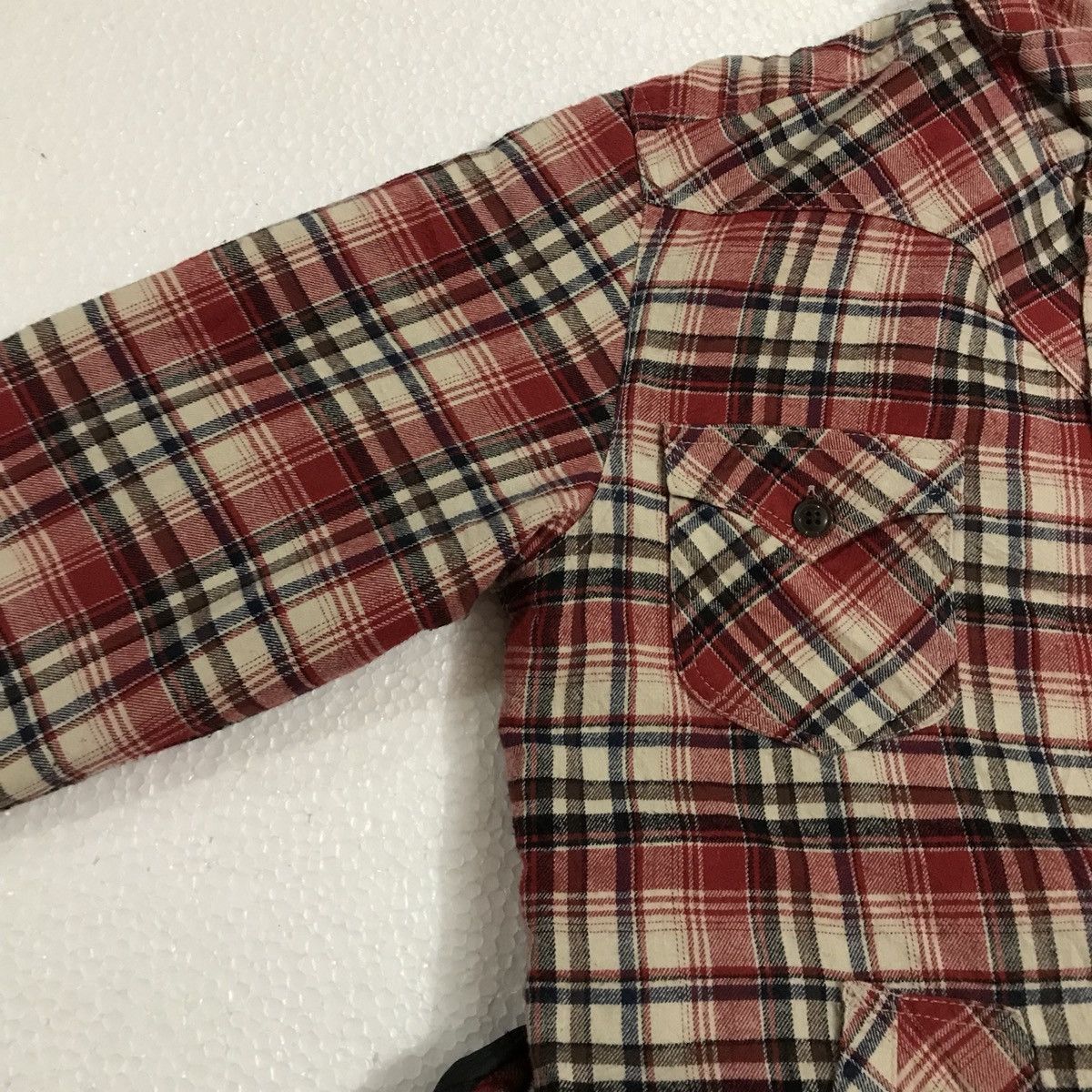 Kansai Yamamoto Kansai Jeans Plaid Jacket button up Size US M / EU 48-50 / 2 - 4 Thumbnail