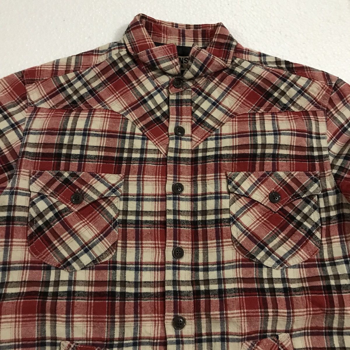 Kansai Yamamoto Kansai Jeans Plaid Jacket button up Size US M / EU 48-50 / 2 - 3 Thumbnail