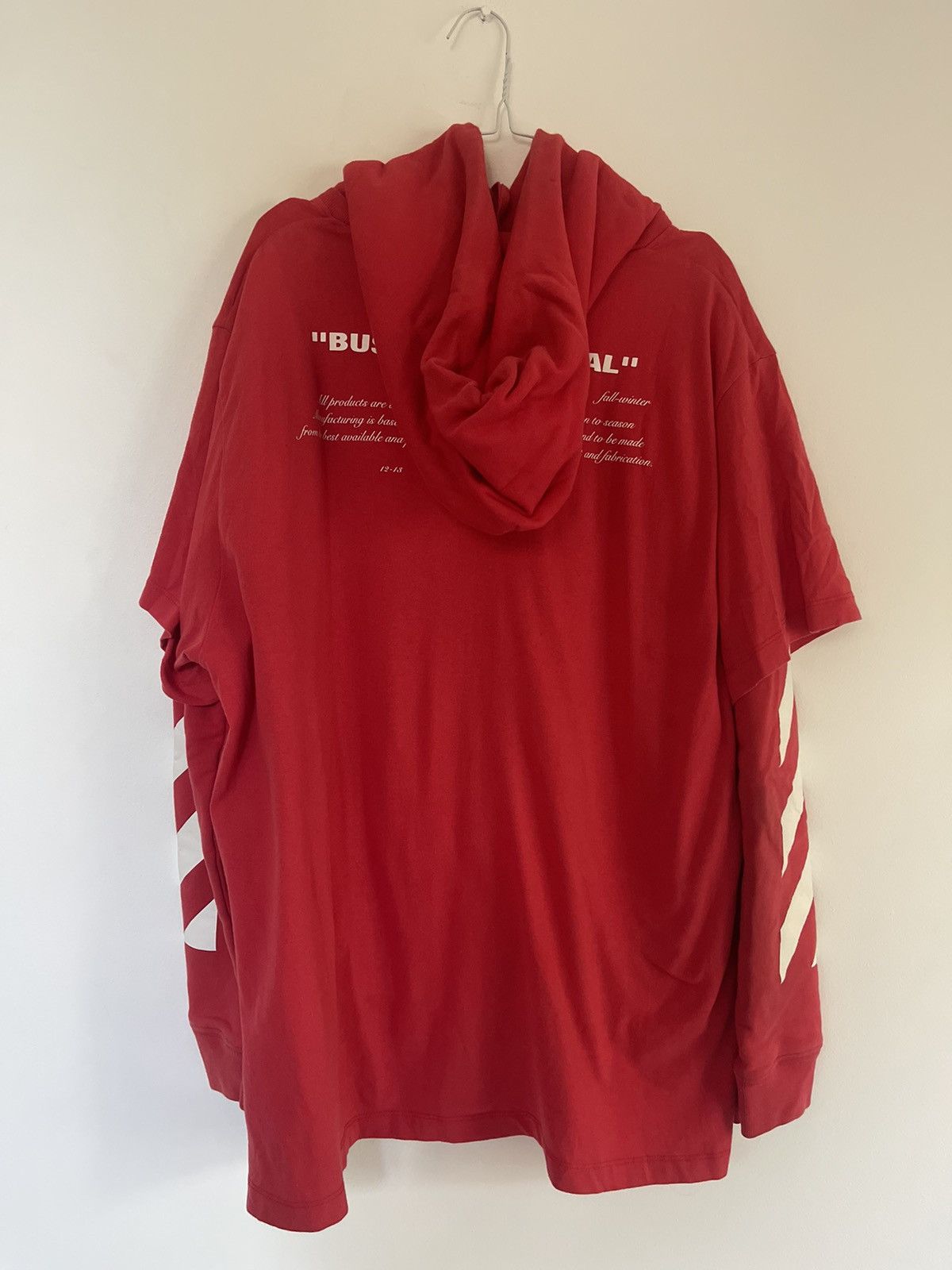 Off-White Off white Bernini hoodie Size US XL / EU 56 / 4 - 5 Thumbnail