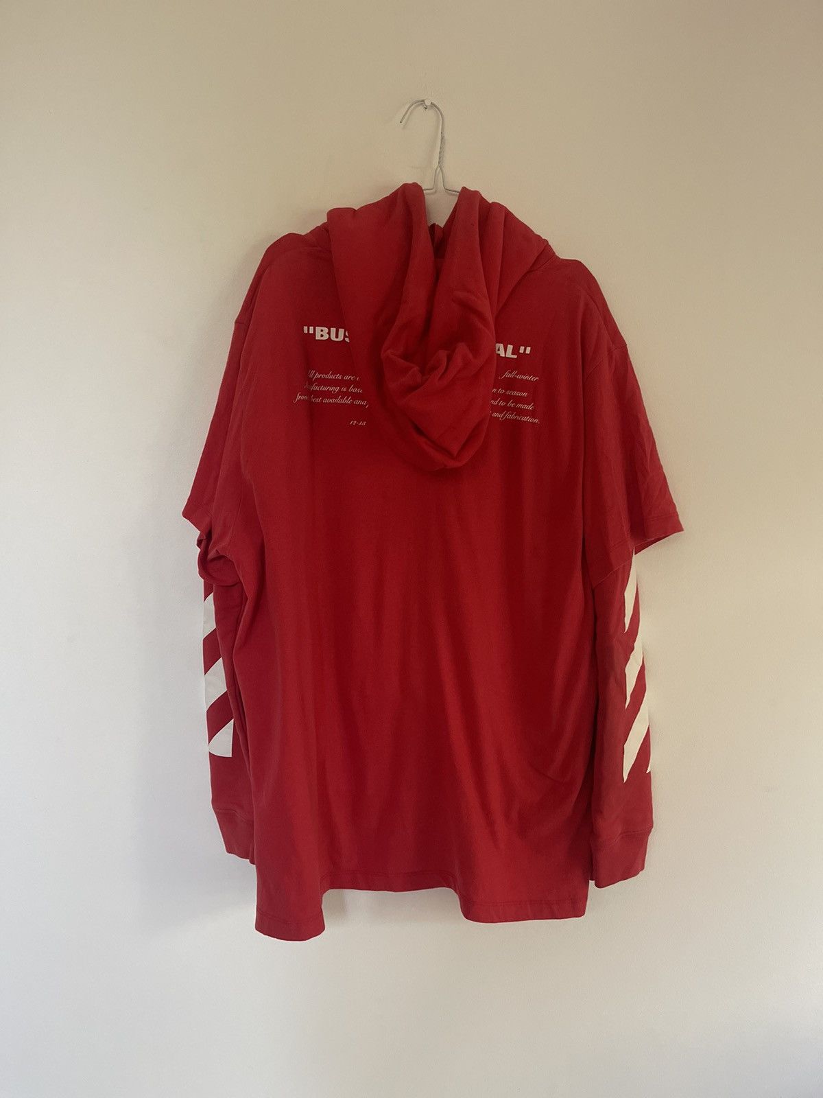 Off-White Off white Bernini hoodie Size US XL / EU 56 / 4 - 2 Thumbnail
