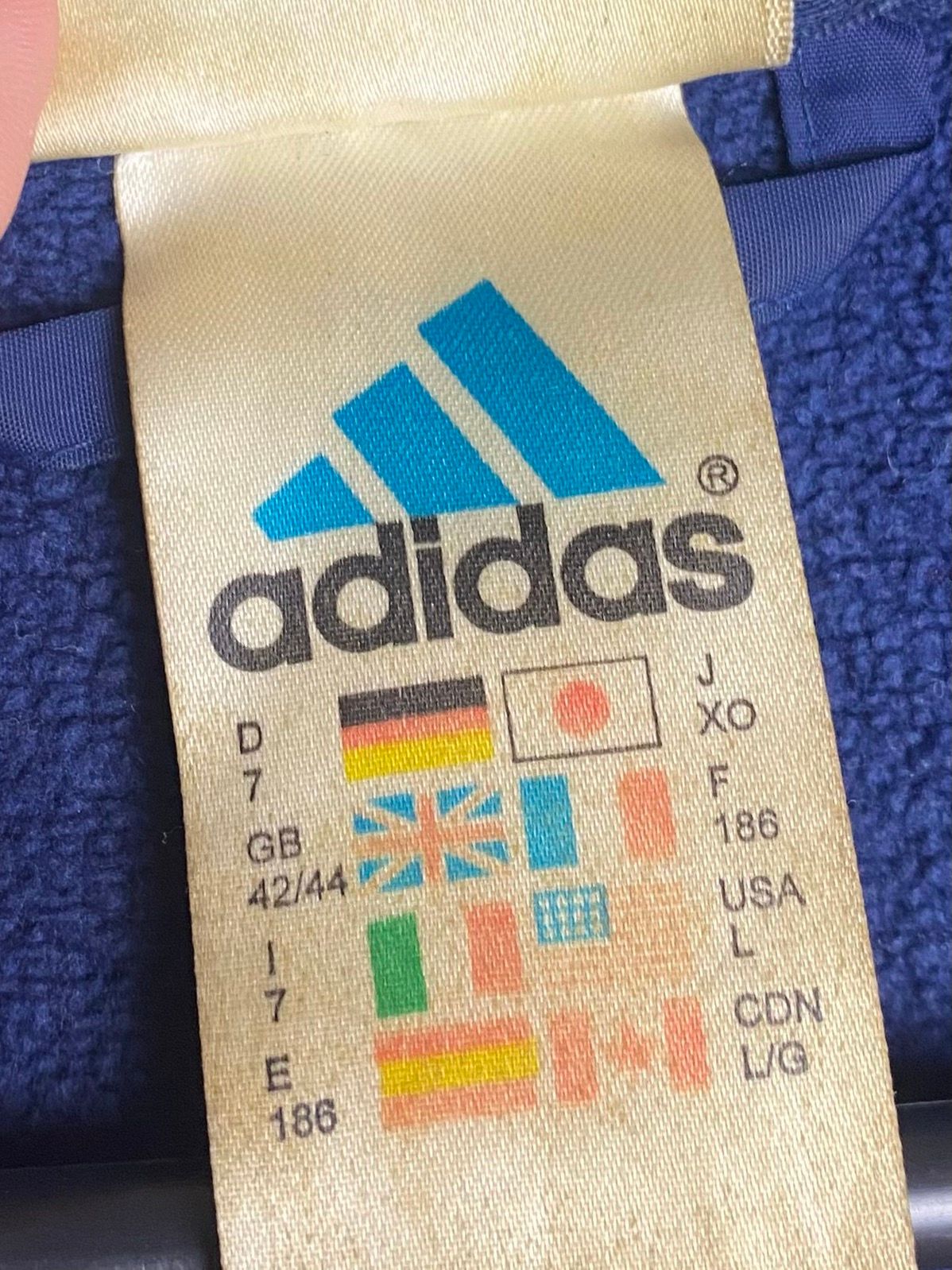 Adidas Adidas Vintage 80’s raincoat jacket Size US XL / EU 56 / 4 - 4 Preview
