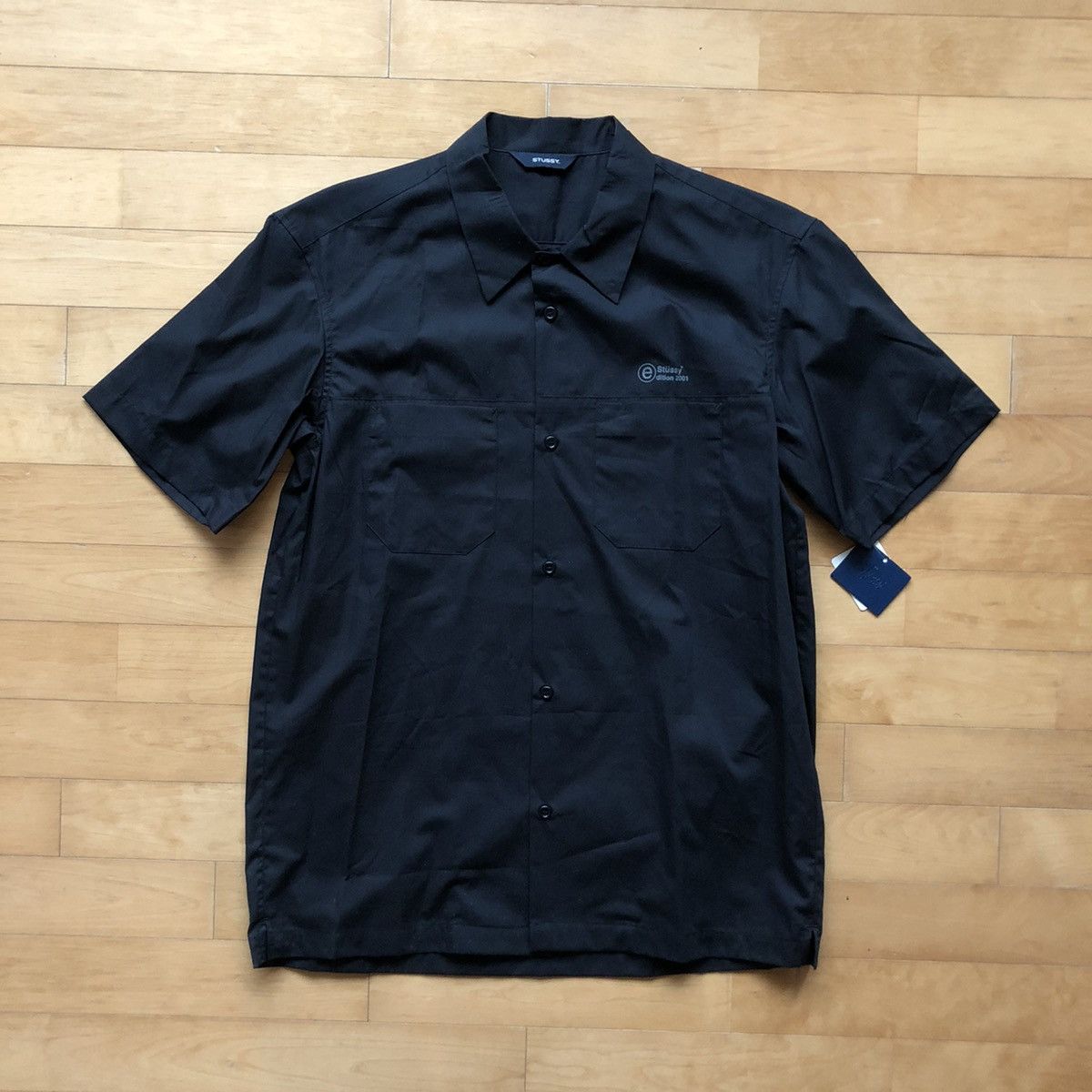 Stussy Stüssy Garage zip-up Work Shirt | Grailed