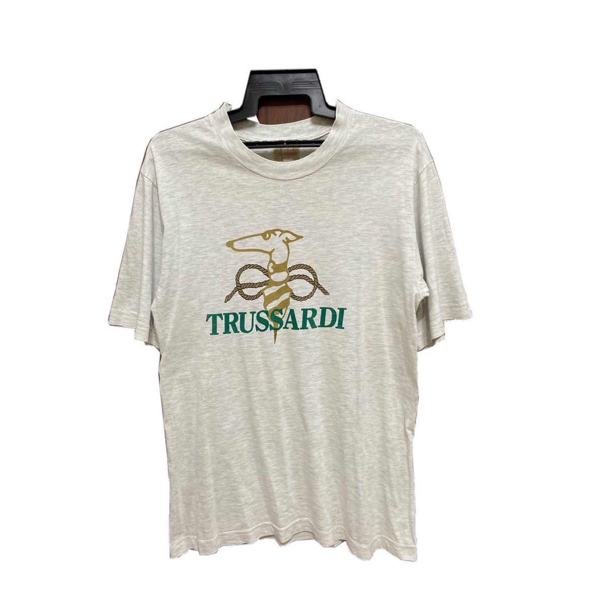 Trussardi Vintage Trussardi t shirt big logo fit M Size US M / EU 48-50 / 2 - 1 Thumbnail