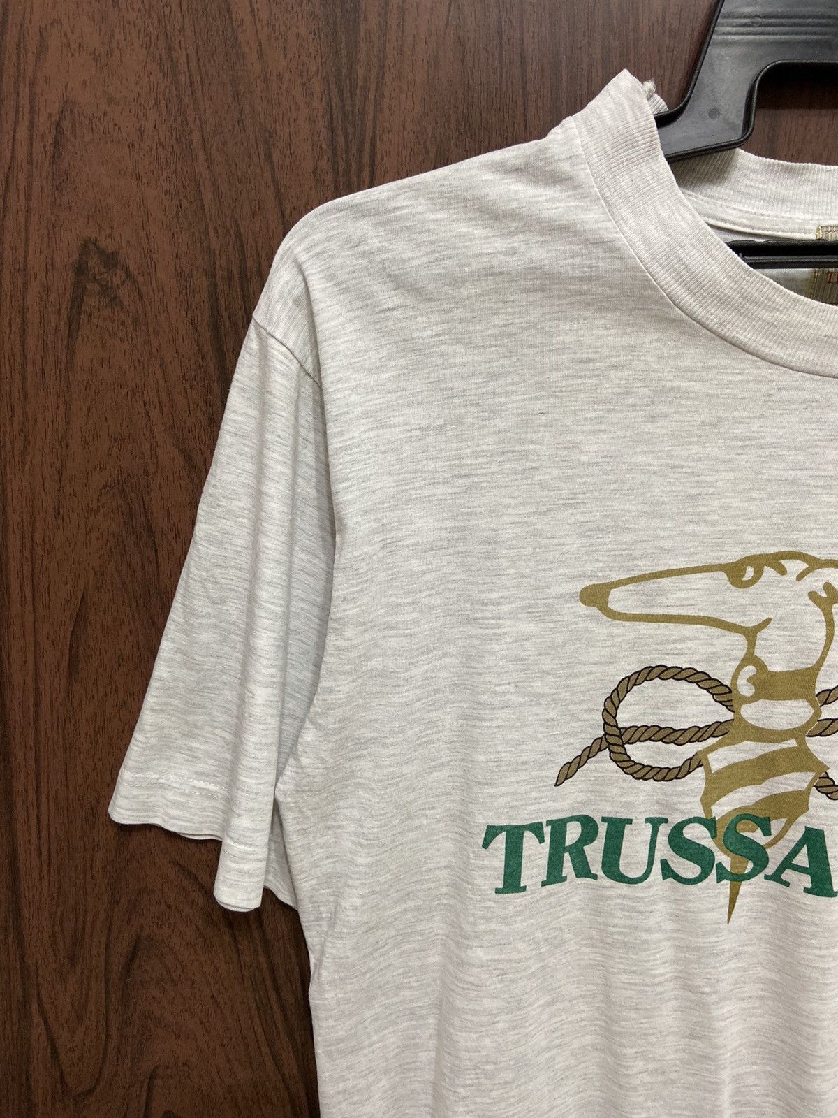 Trussardi Vintage Trussardi t shirt big logo fit M Size US M / EU 48-50 / 2 - 5 Thumbnail