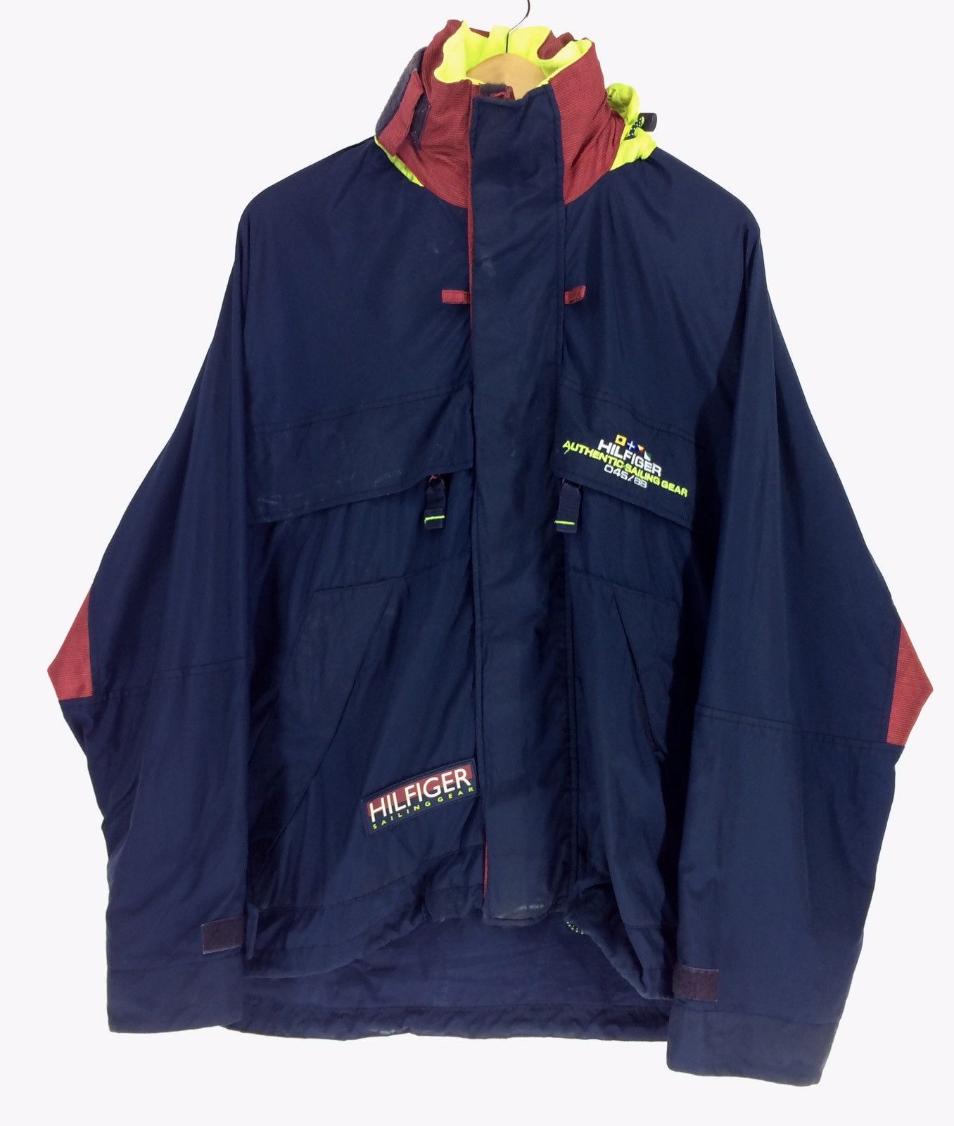 Other Vintage Tommy Hilfiger Sailing Gear Jacket Fashion Sweater Size US L / EU 52-54 / 3 - 1 Thumbnail