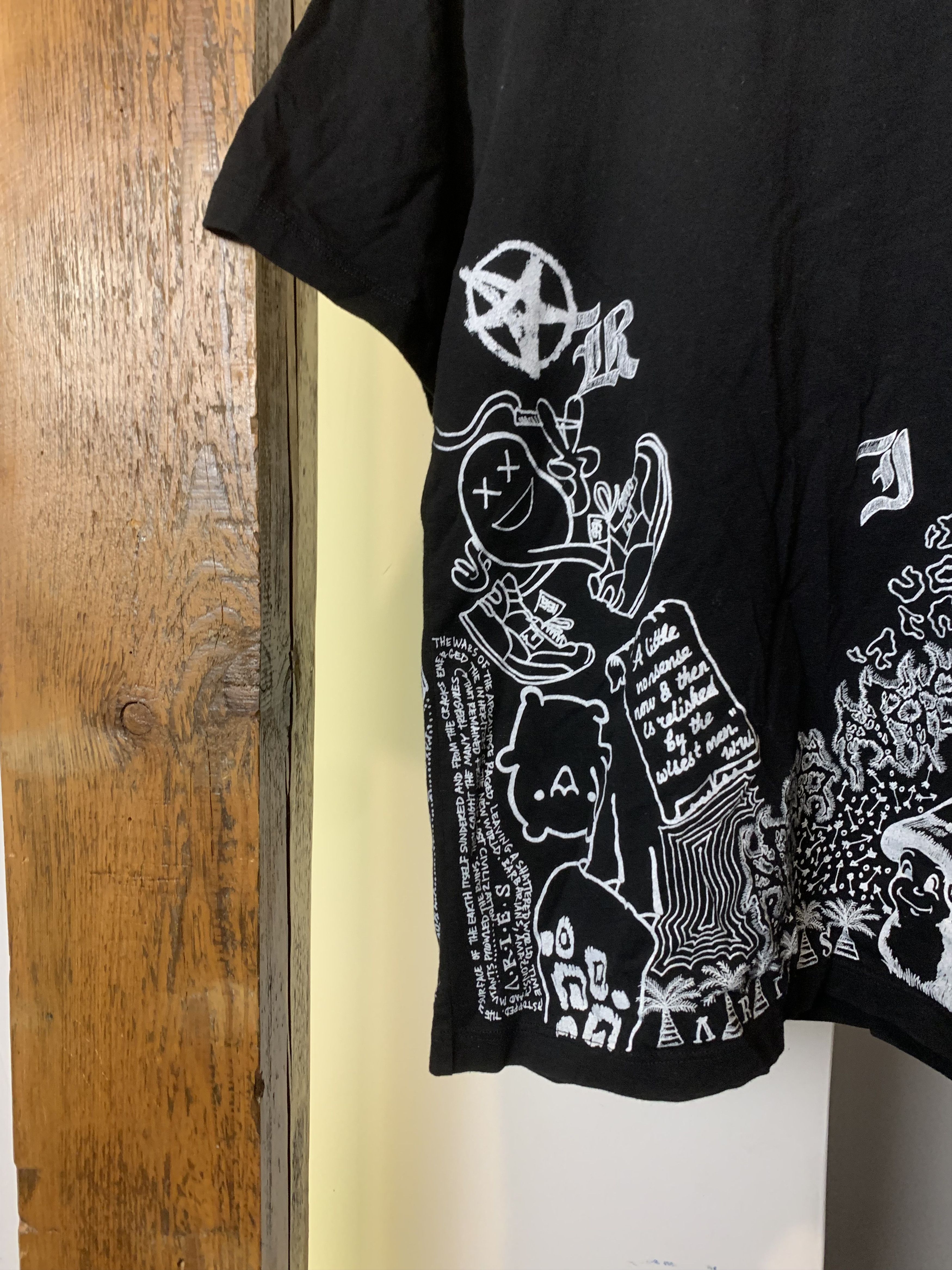 Aries Aries Doodle Psychodelic Tee Size US S / EU 44-46 / 1 - 3 Thumbnail